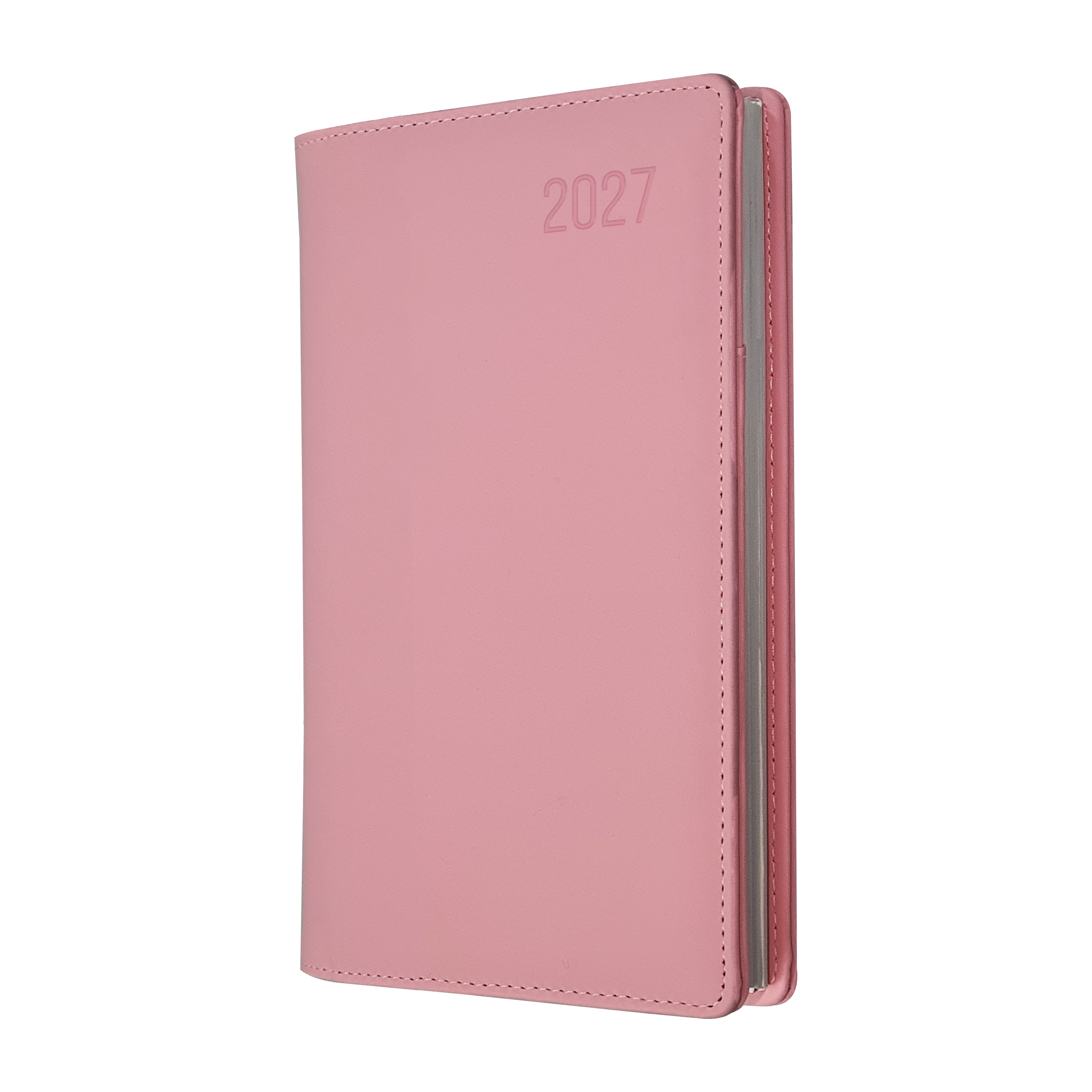 Debden Associate II 2027 B6/7 Week to View Diary Pink front cover