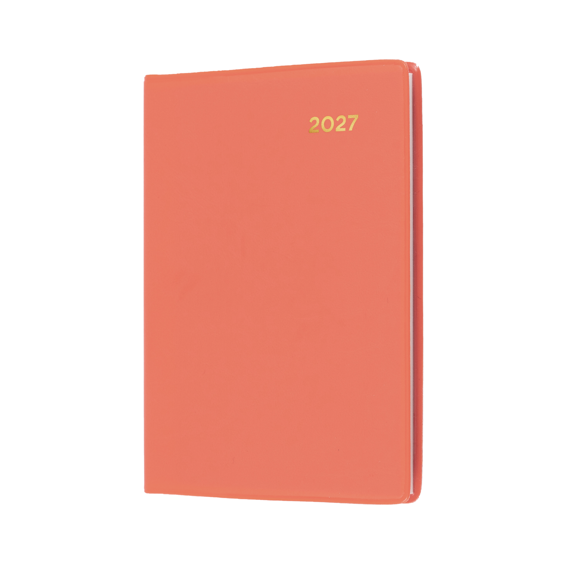 Collins Belmont 2027 A7 Pocket Week to View Diary Orange front cover