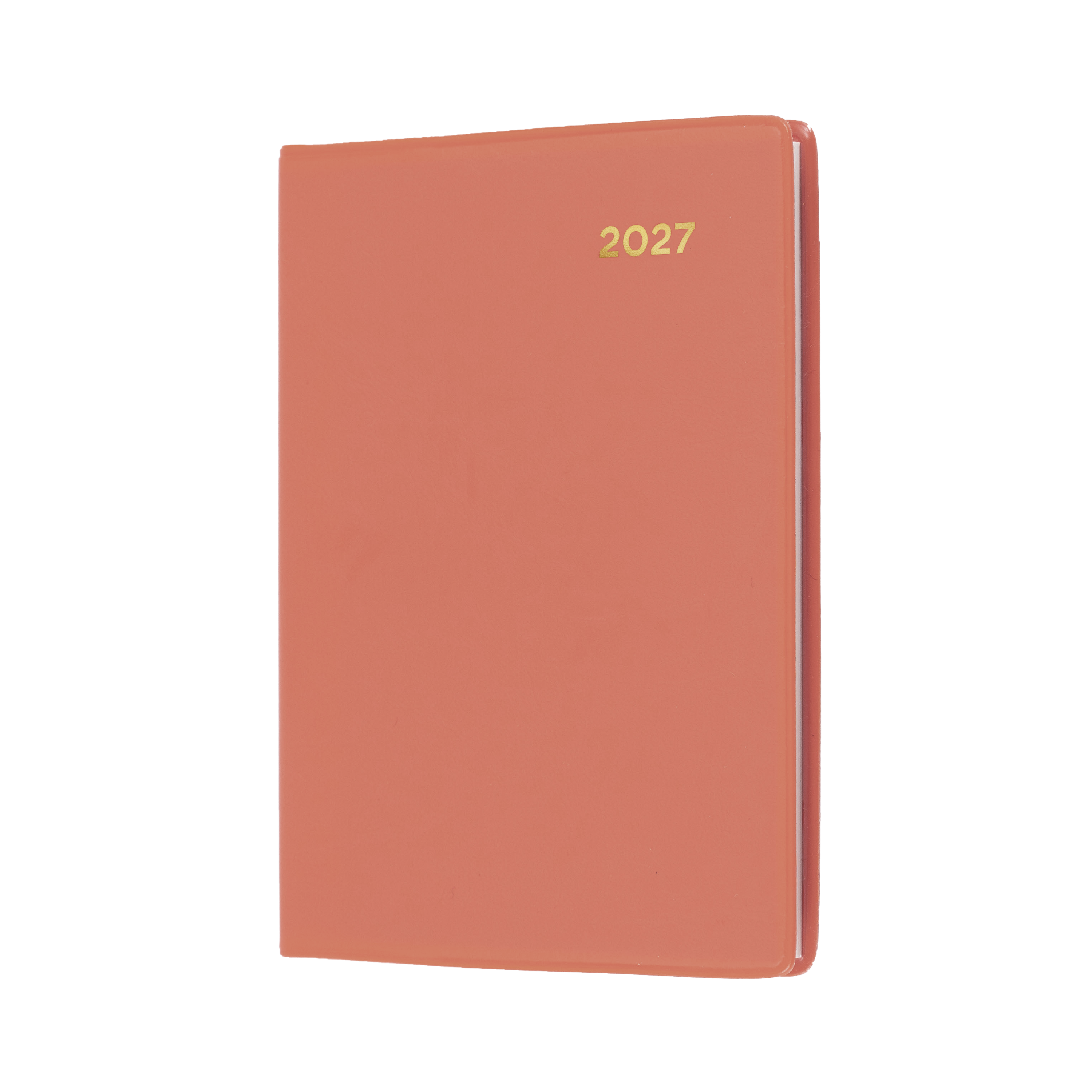 Collins Belmont 2027 A7 Pocket Week to View Diary Orange front cover