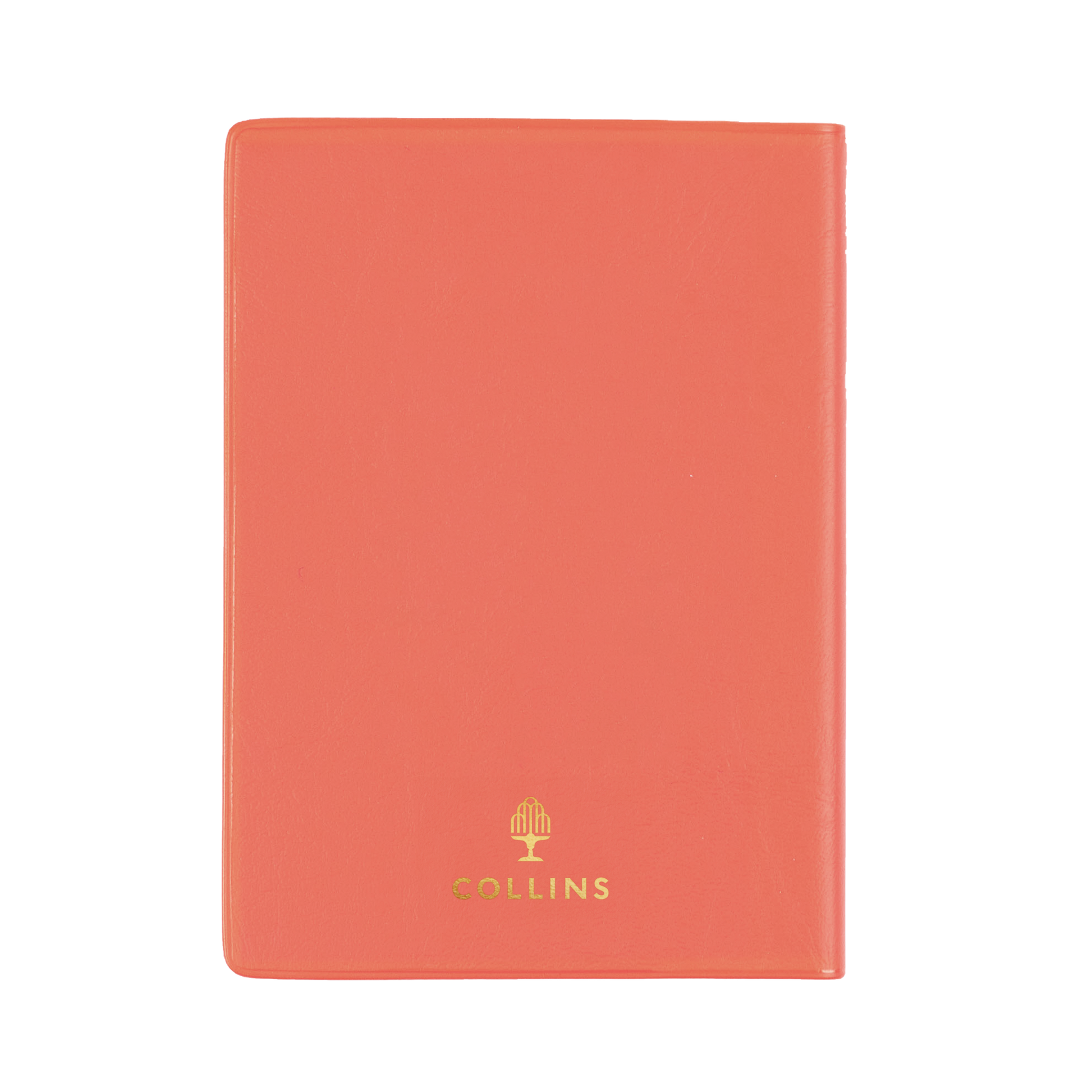 Collins Belmont 2027 A7 pocket week to view diary orange interior layout