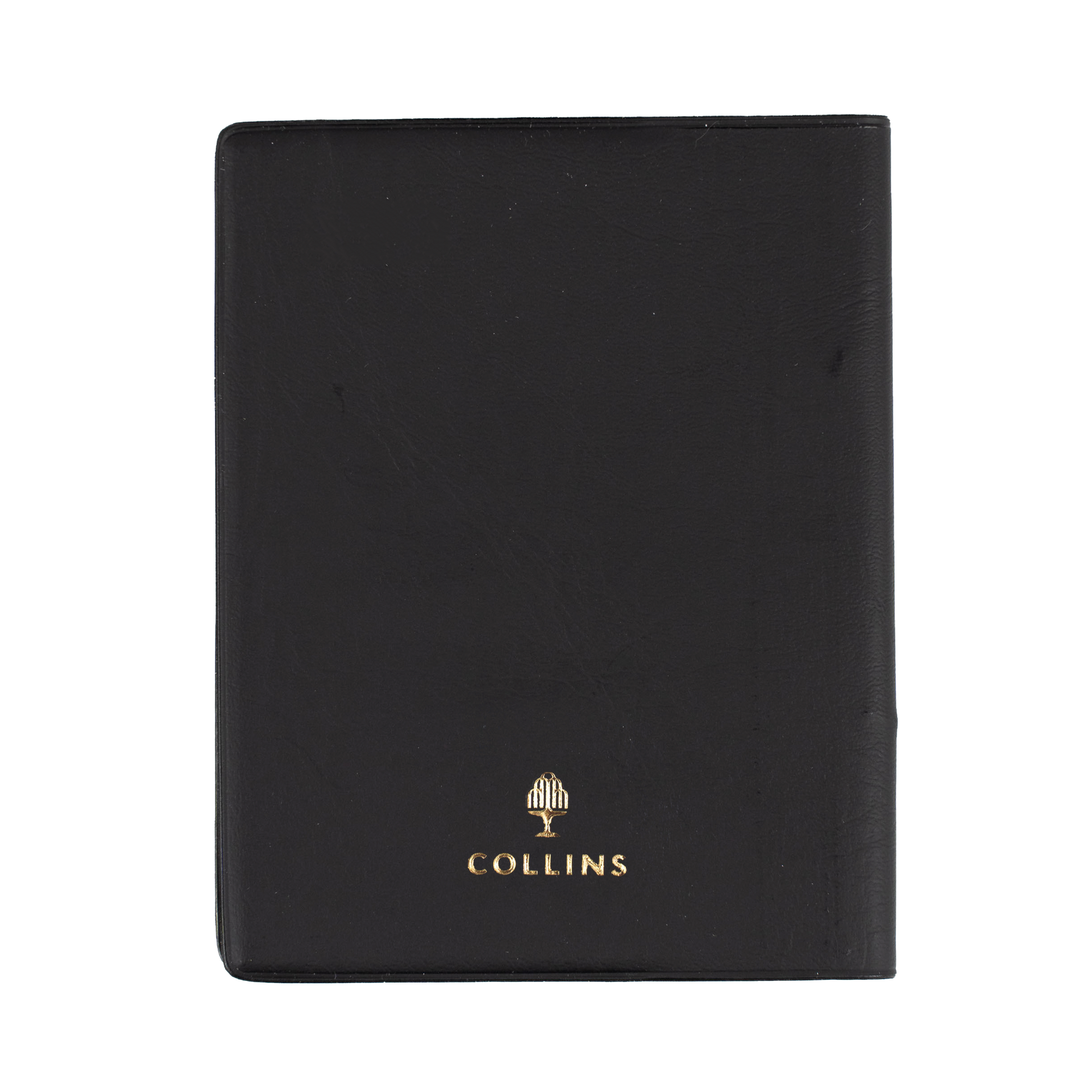 Collins Belmont 2027 A7 pocket week to view with pencil diary black interior layout