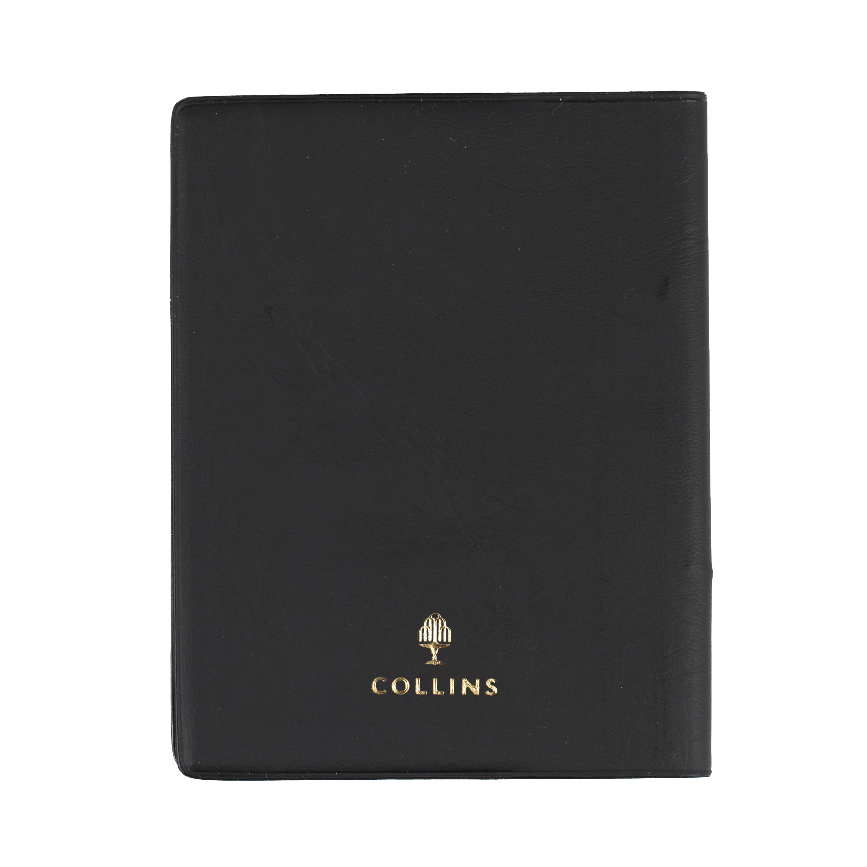 Collins Belmont 2027 A7 pocket week to view with pencil diary black interior layout