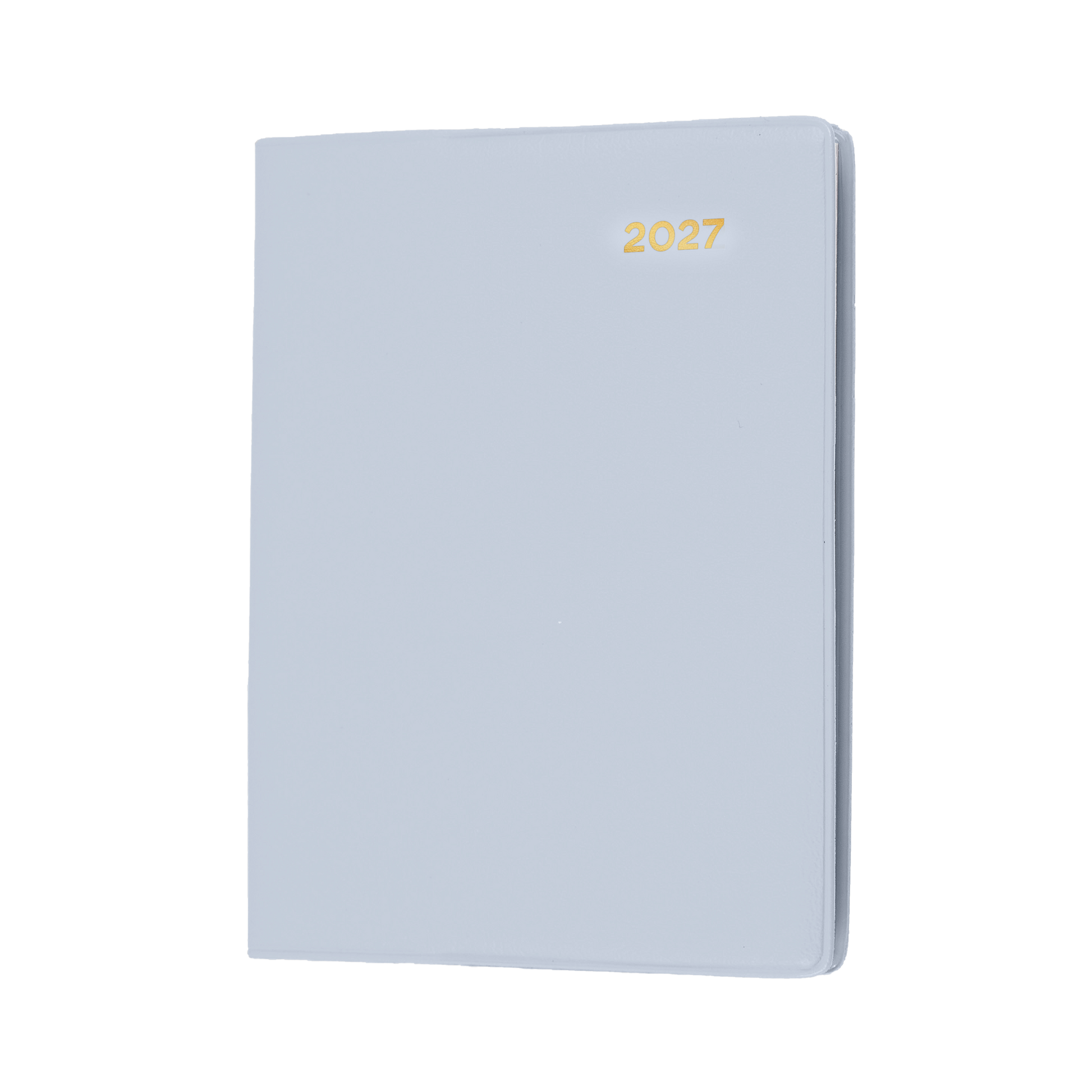 Collins Belmont 2027 A7 Pocket Week to View with Pencil Diary Grey front cover
