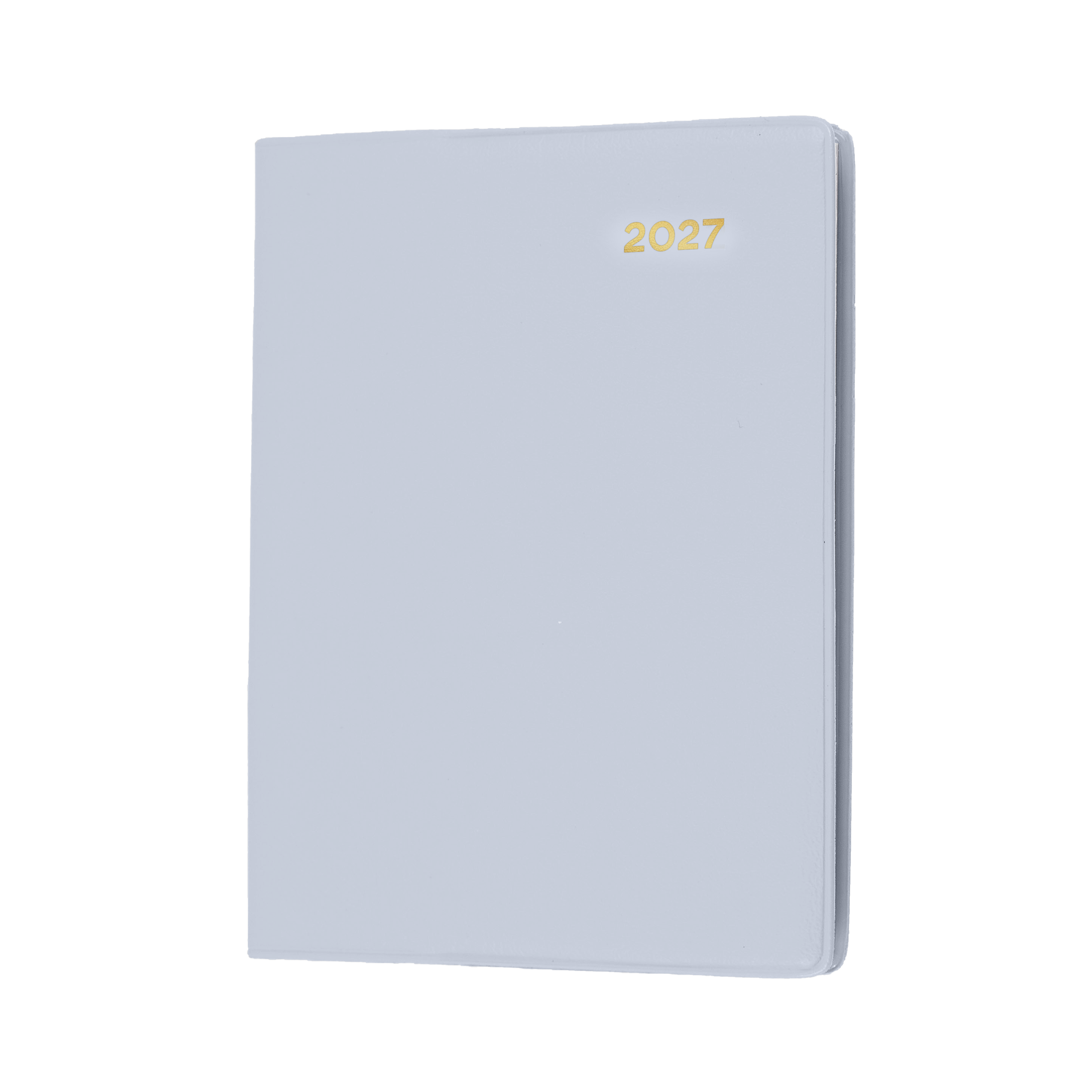 Collins Belmont 2027 A7 Pocket Week to View with Pencil Diary Grey front cover