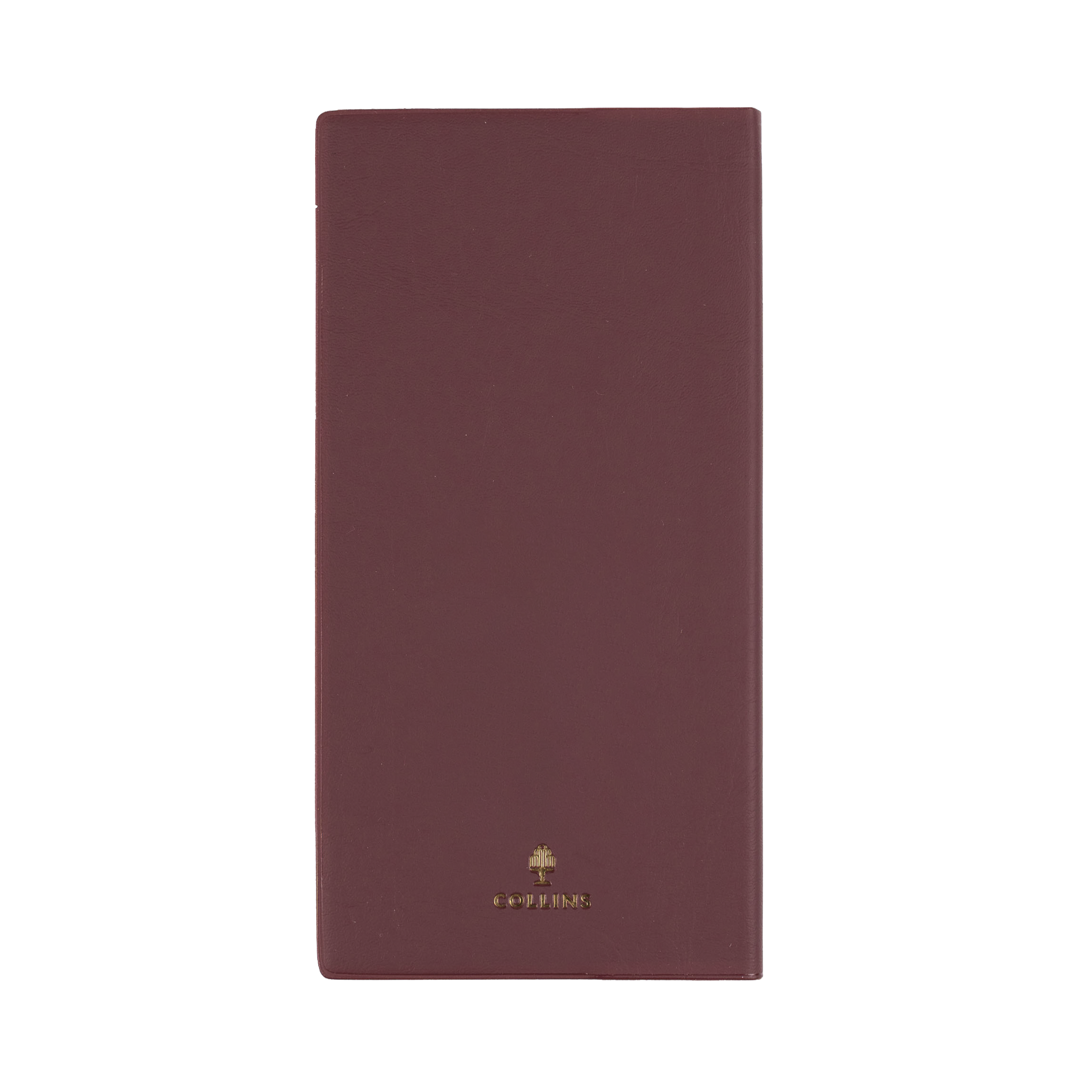 Collins Belmont 2027 B6/7 Slimline Week to View Diary Burgundy interior week to view layout
