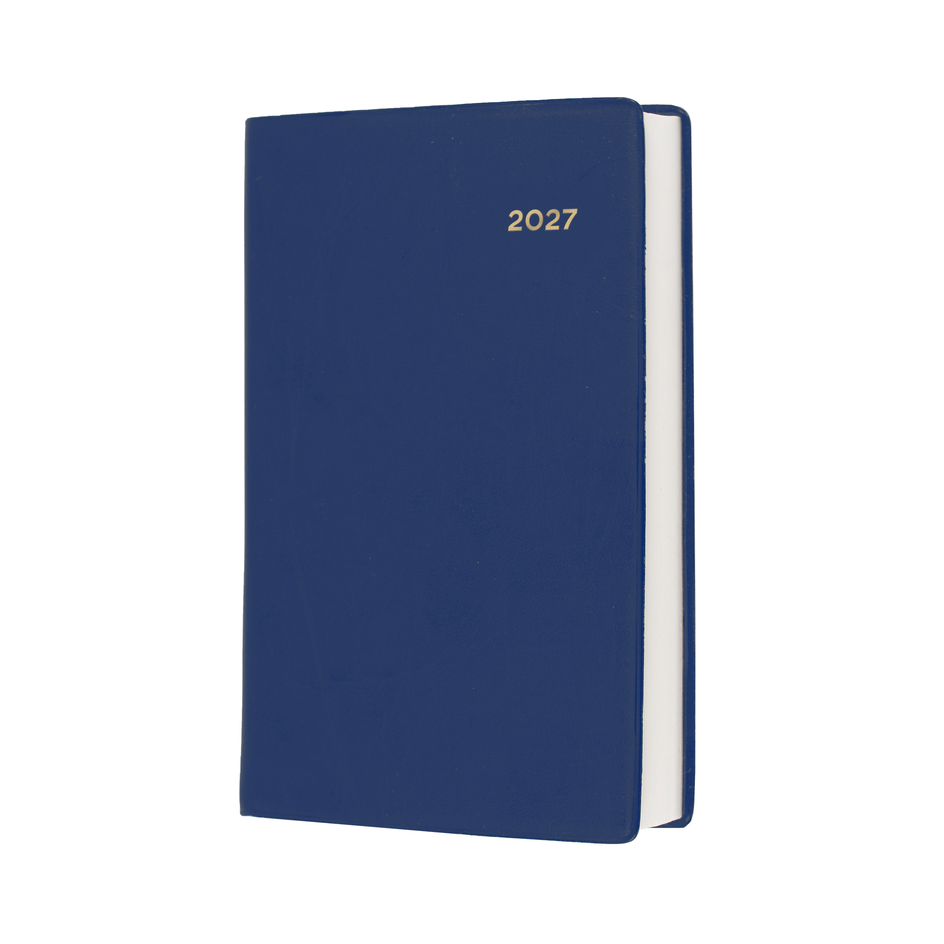 Collins Belmont 2027 B7R Day to Page Diary Navy front cover