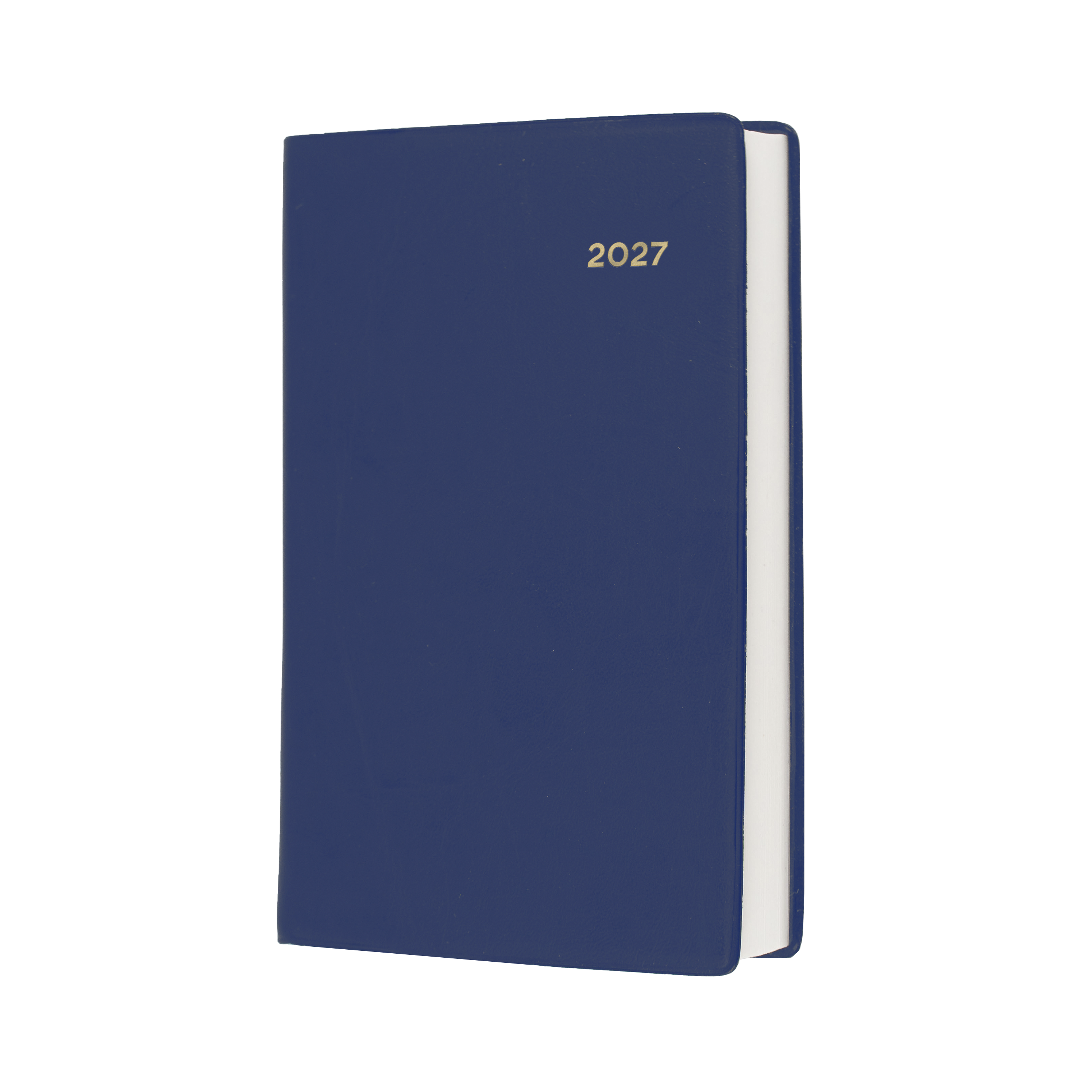 Collins Belmont 2027 B7R Day to Page Diary Navy front cover
