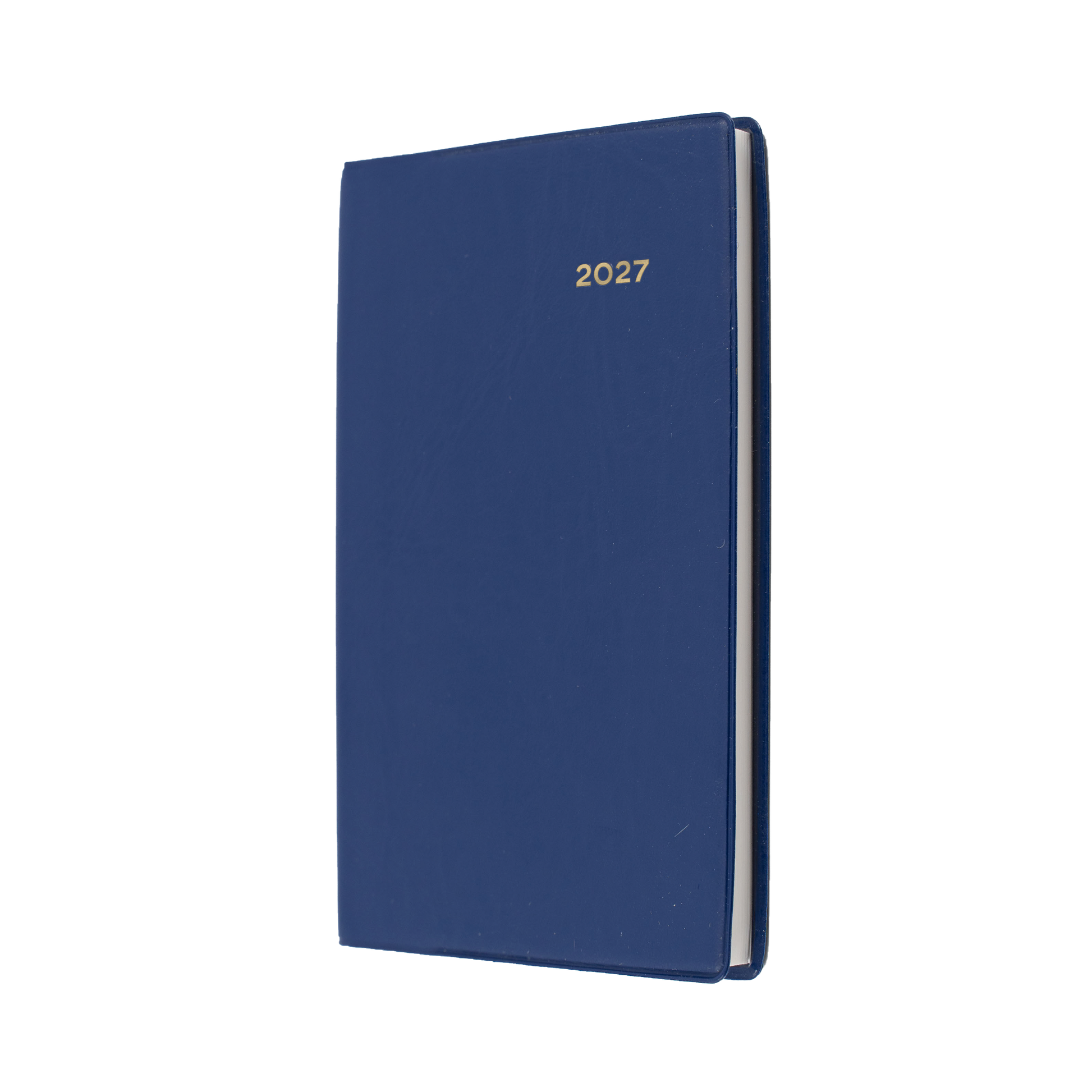 Collins Belmont 2027 B7R Pocket Week to View Diary Navy front cover