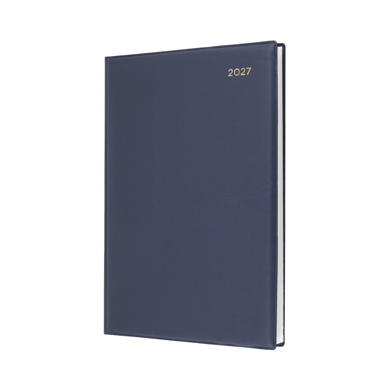 Collins Belmont Manager 2027 Day to a Page Diary Navy front cover