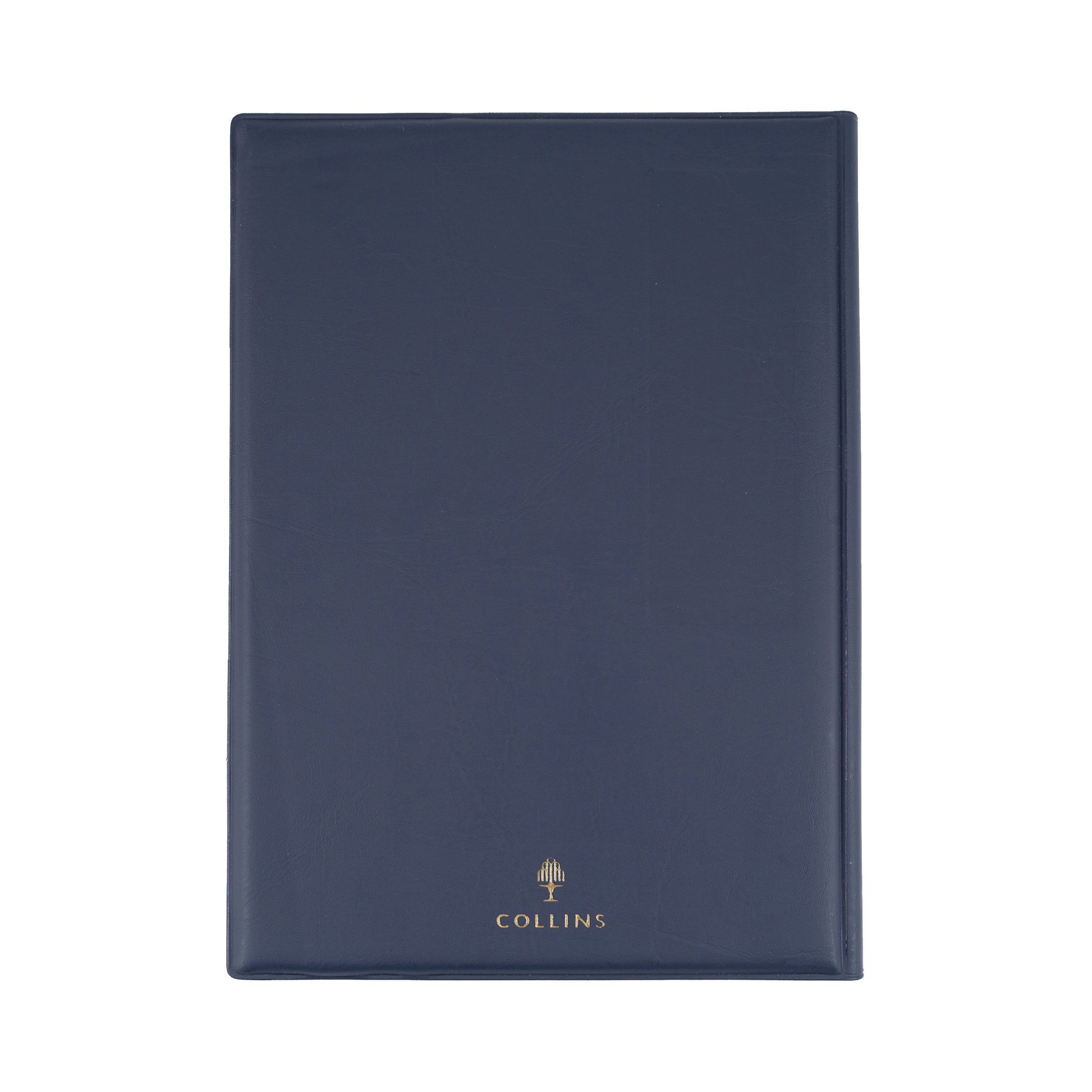 Collins Belmont Manager 2027 day to a page diary navy interior layout