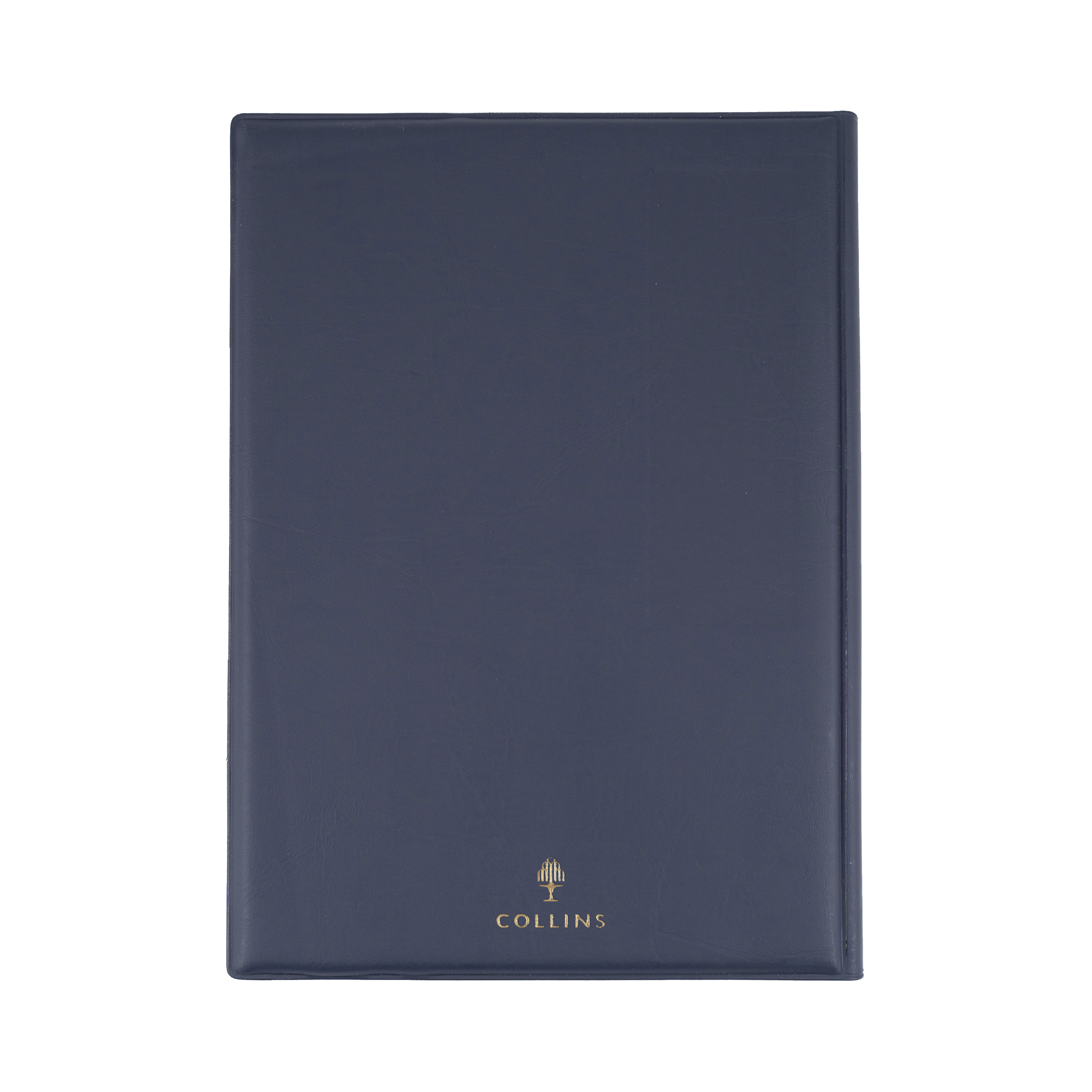 Collins Belmont Manager 2027 day to a page diary navy interior layout