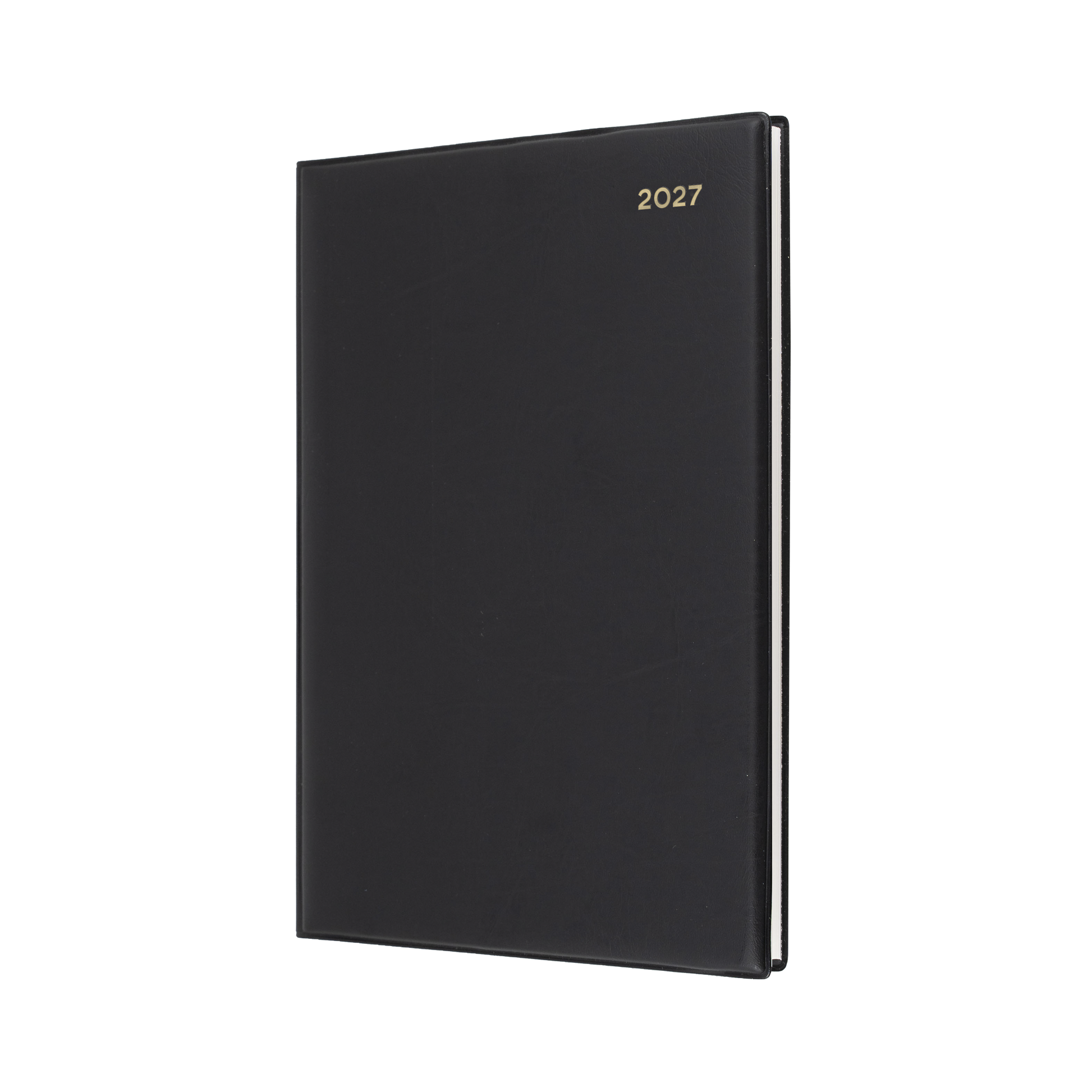 Collins Belmont Manager 2027 Week to View Diary Black front cover