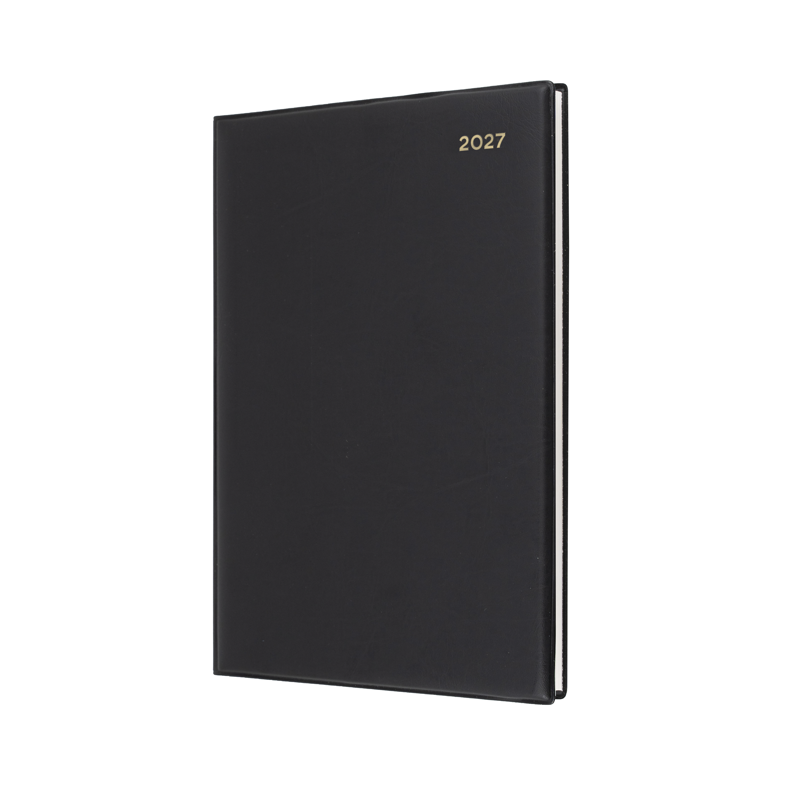 Collins Belmont Manager 2027 Week to View Diary Black front cover