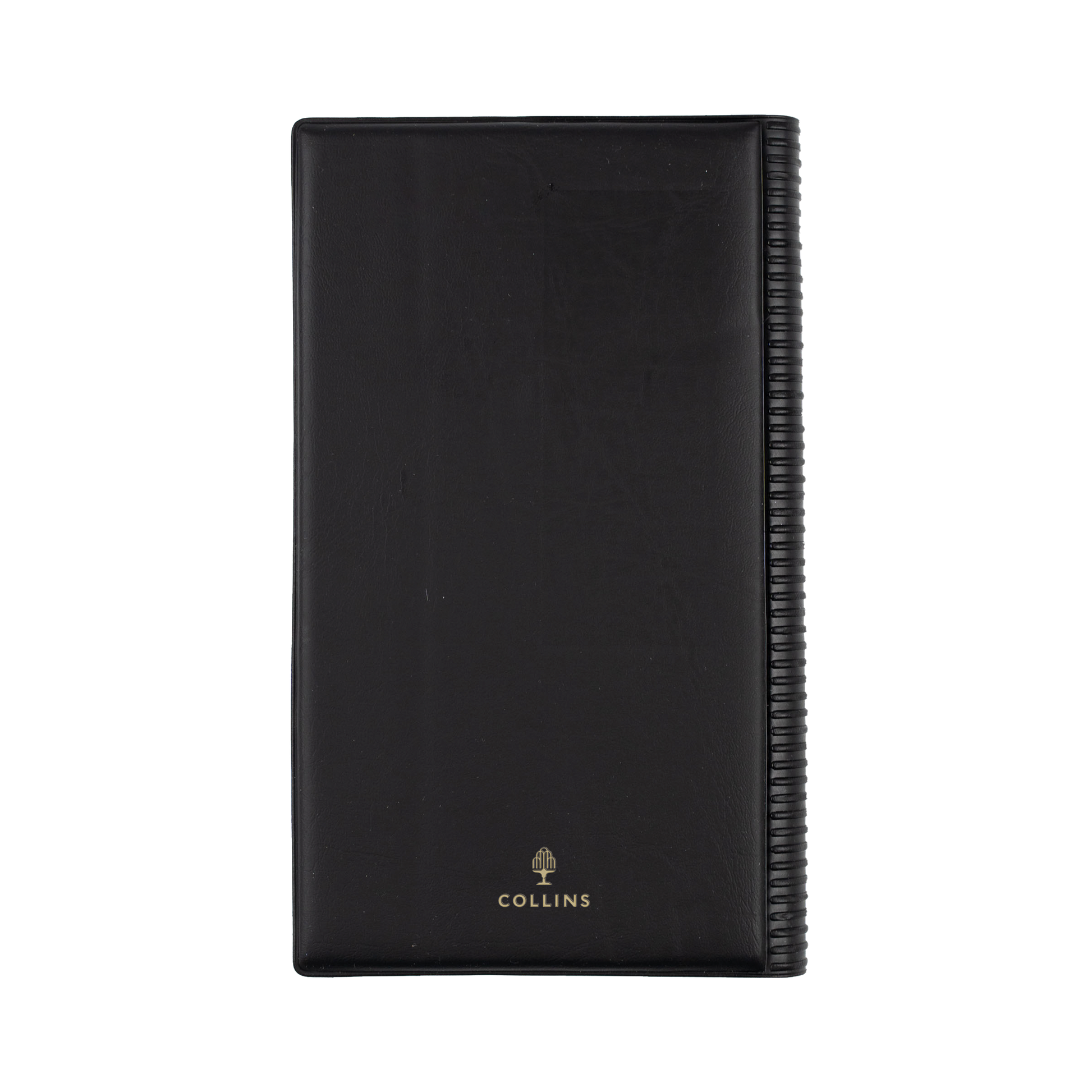 Collins Belmont Octavo 2027 day to a page diary black interior layout