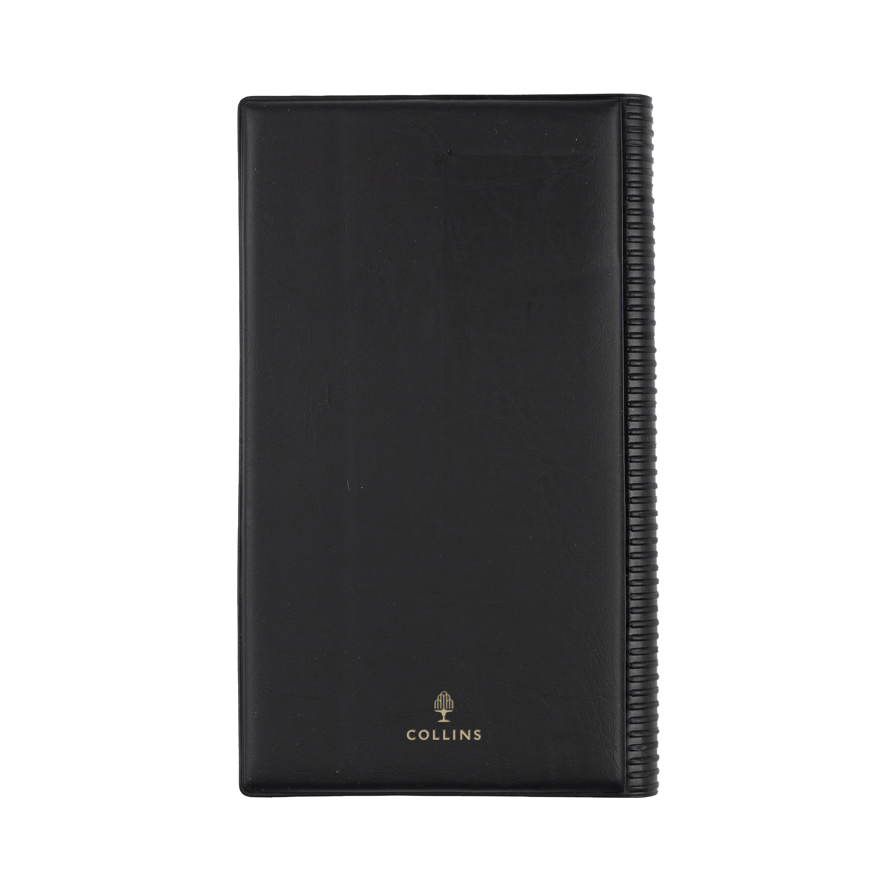 Collins Belmont Octavo 2027 day to a page diary black interior layout