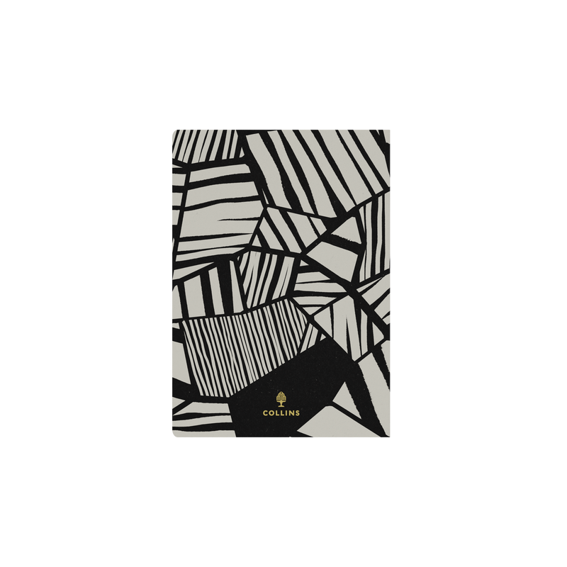 Bold Mono 2027 A5 Week to View White interior layout