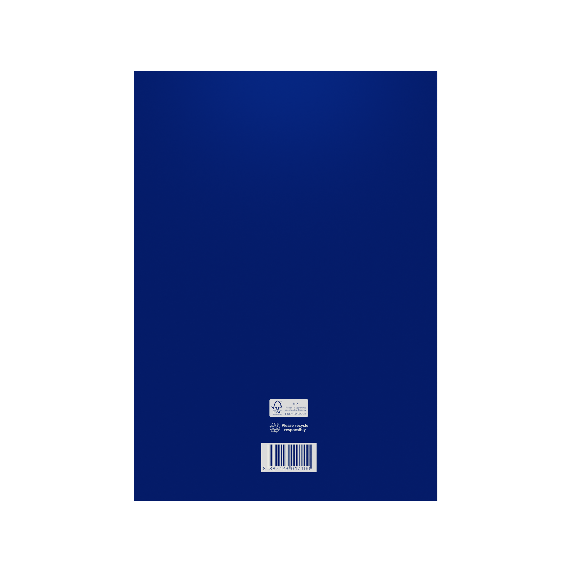 Collins Colplan 2027 A4 month to view planner Navy interior layout