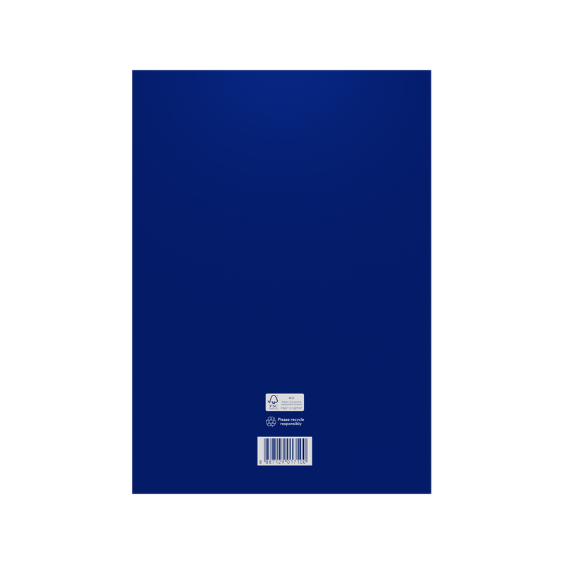 Collins Colplan 2027 A4 month to view planner Navy interior layout