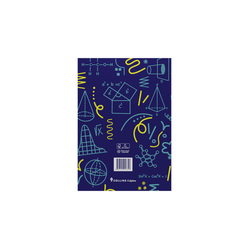 Collins Colplan 2027 A5 student diary week to view casebound interior layout