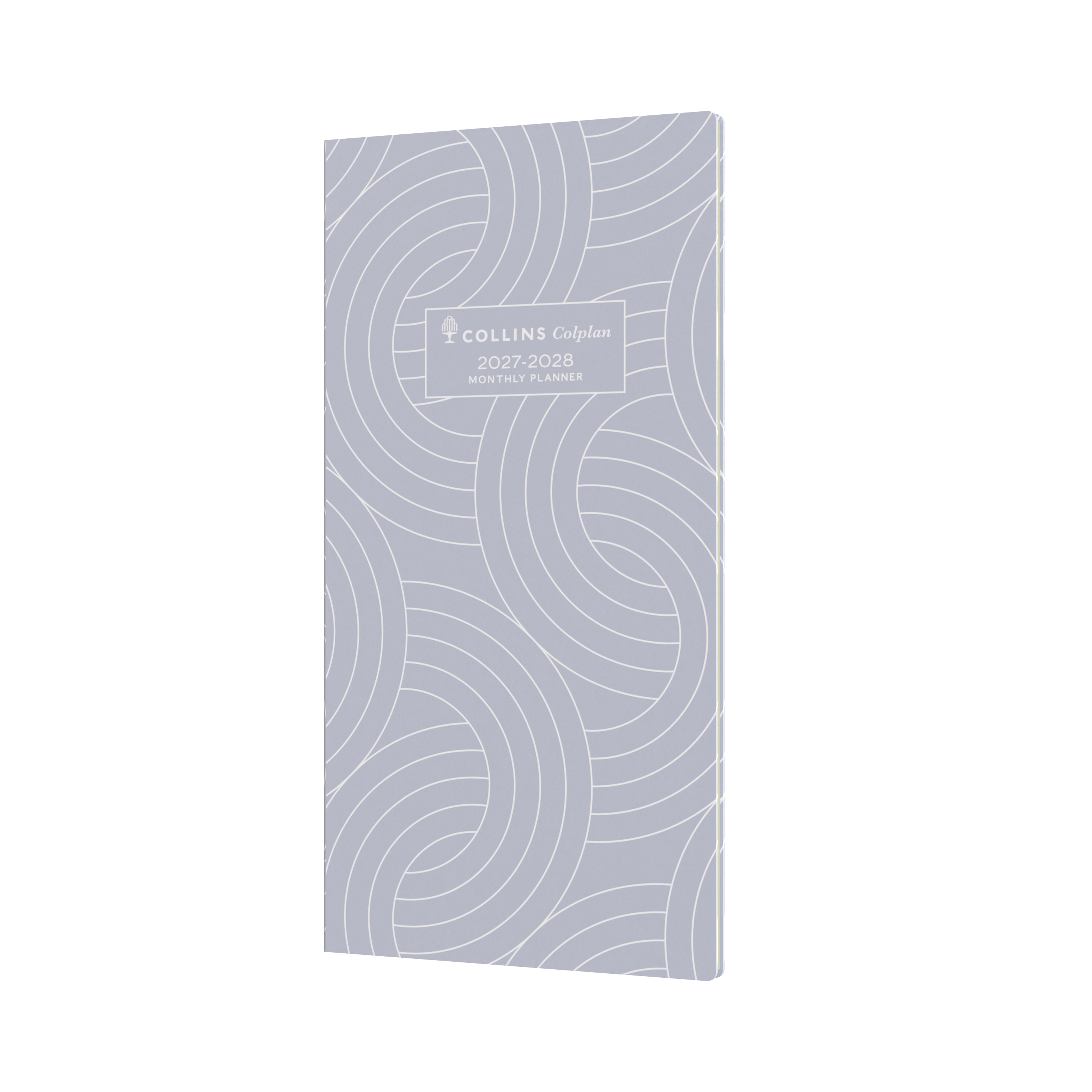 Collins Colplan 2027-28 B6 7 month to view planner diary Grey front cover