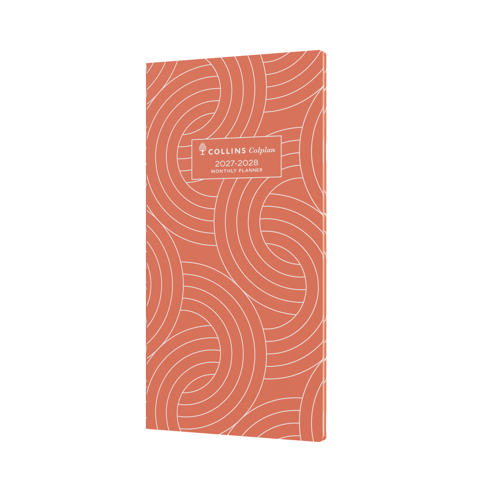 Collins Colplan 2027-28 B6 7 month to view planner diary Orange front cover