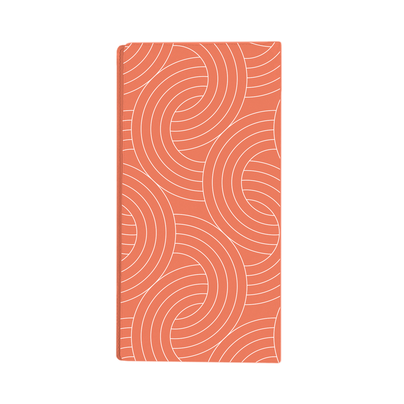 Collins Colplan 2027-28 B6 7 month to view planner diary Orange interior layout