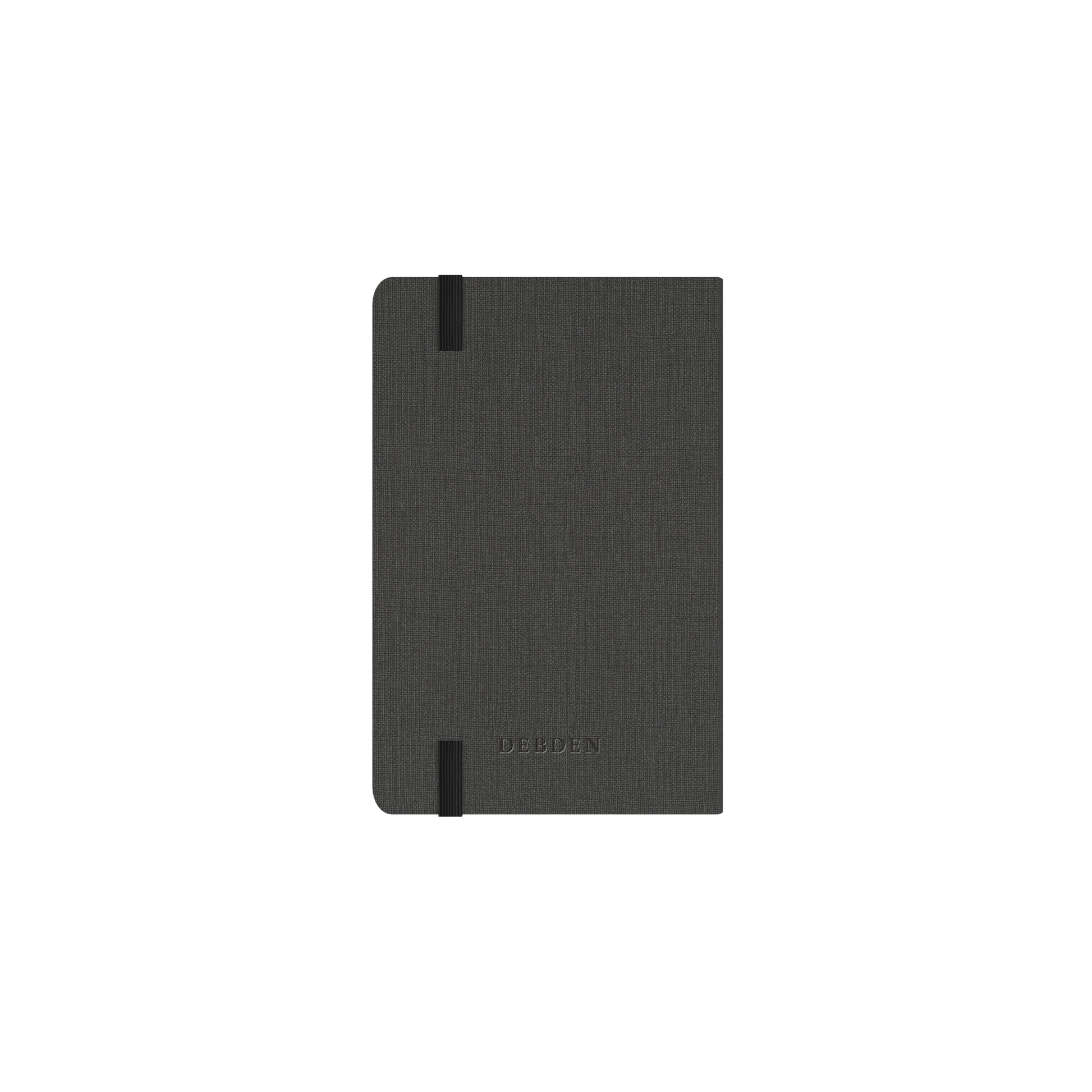 Collins Debden Designer 2027 85x132mm Week to View Charcoal interior layout