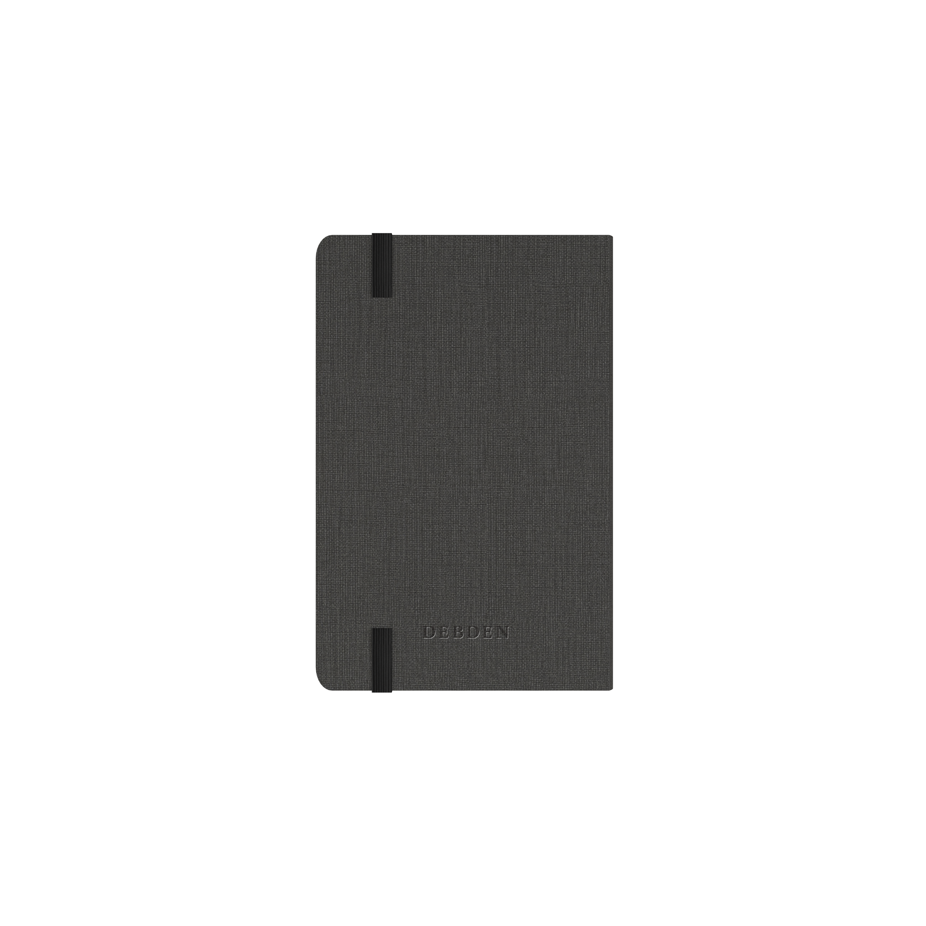 Collins Debden Designer 2027 85x132mm Week to View Charcoal interior layout