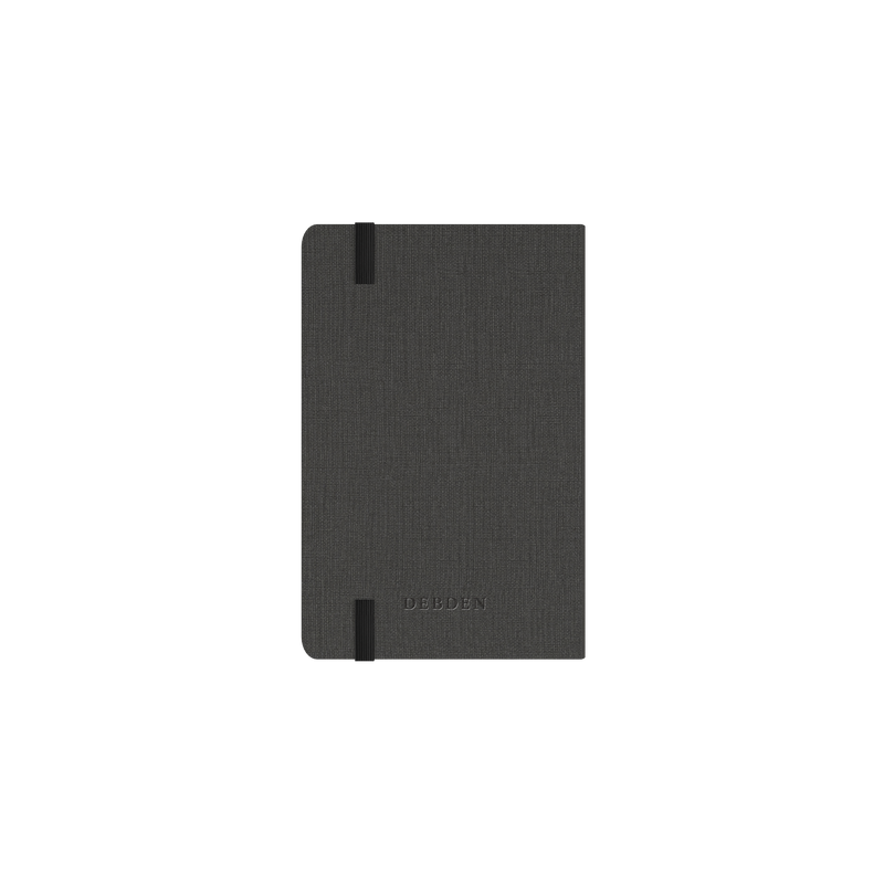 Collins Debden Designer 2027 85x132mm Week to View Charcoal interior layout