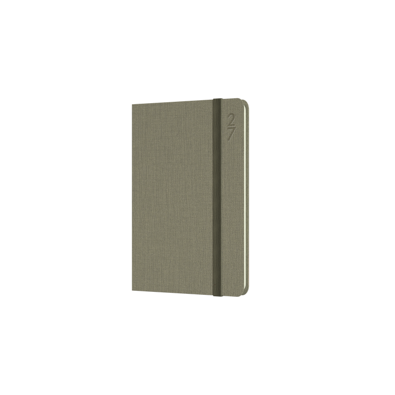 Collins Debden Designer 2027 85x132mm Week to View Green front cover