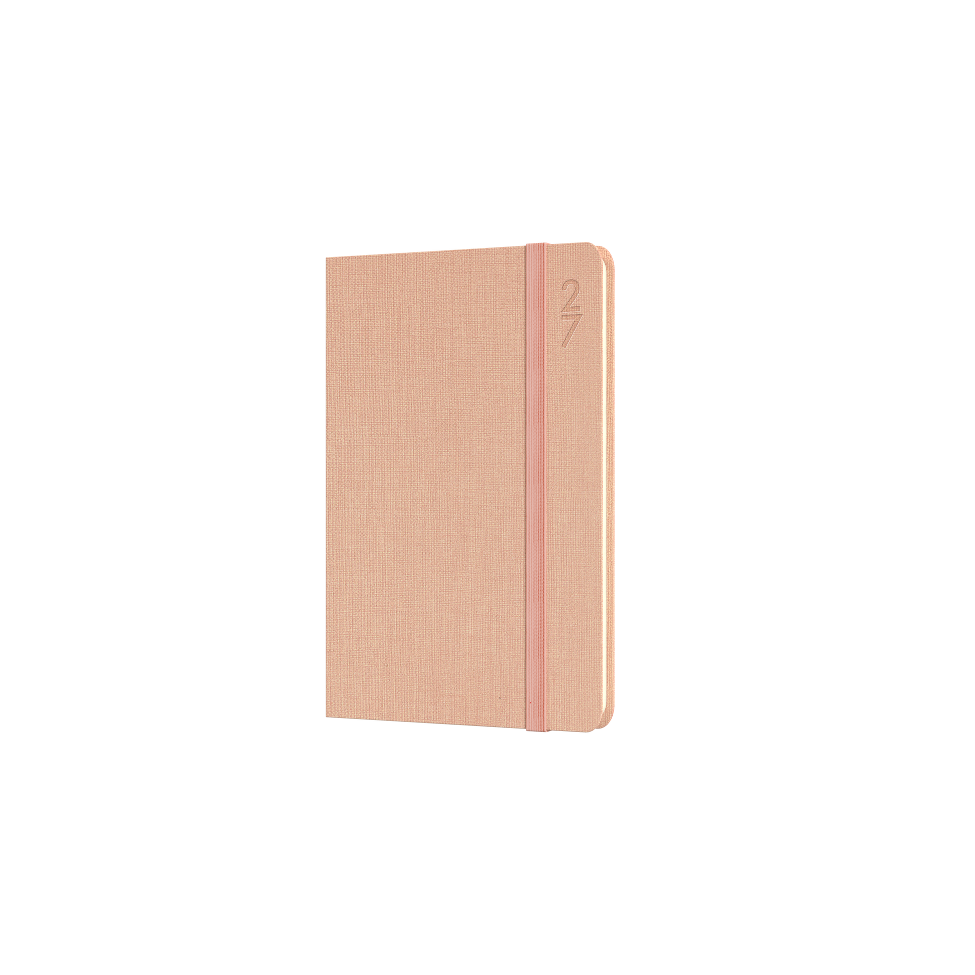 Collins Debden Designer 2027 85x132mm Week to View Peach front cover