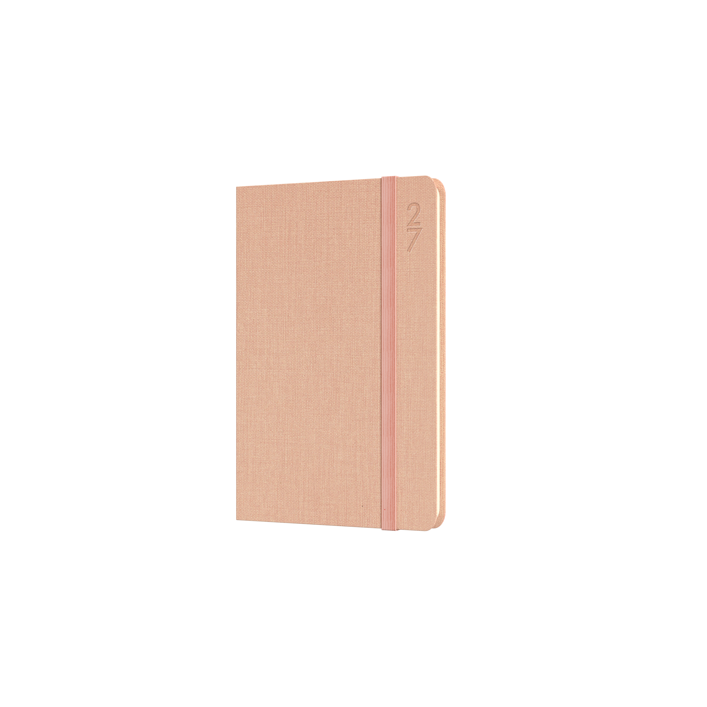 Collins Debden Designer 2027 85x132mm Week to View Peach front cover