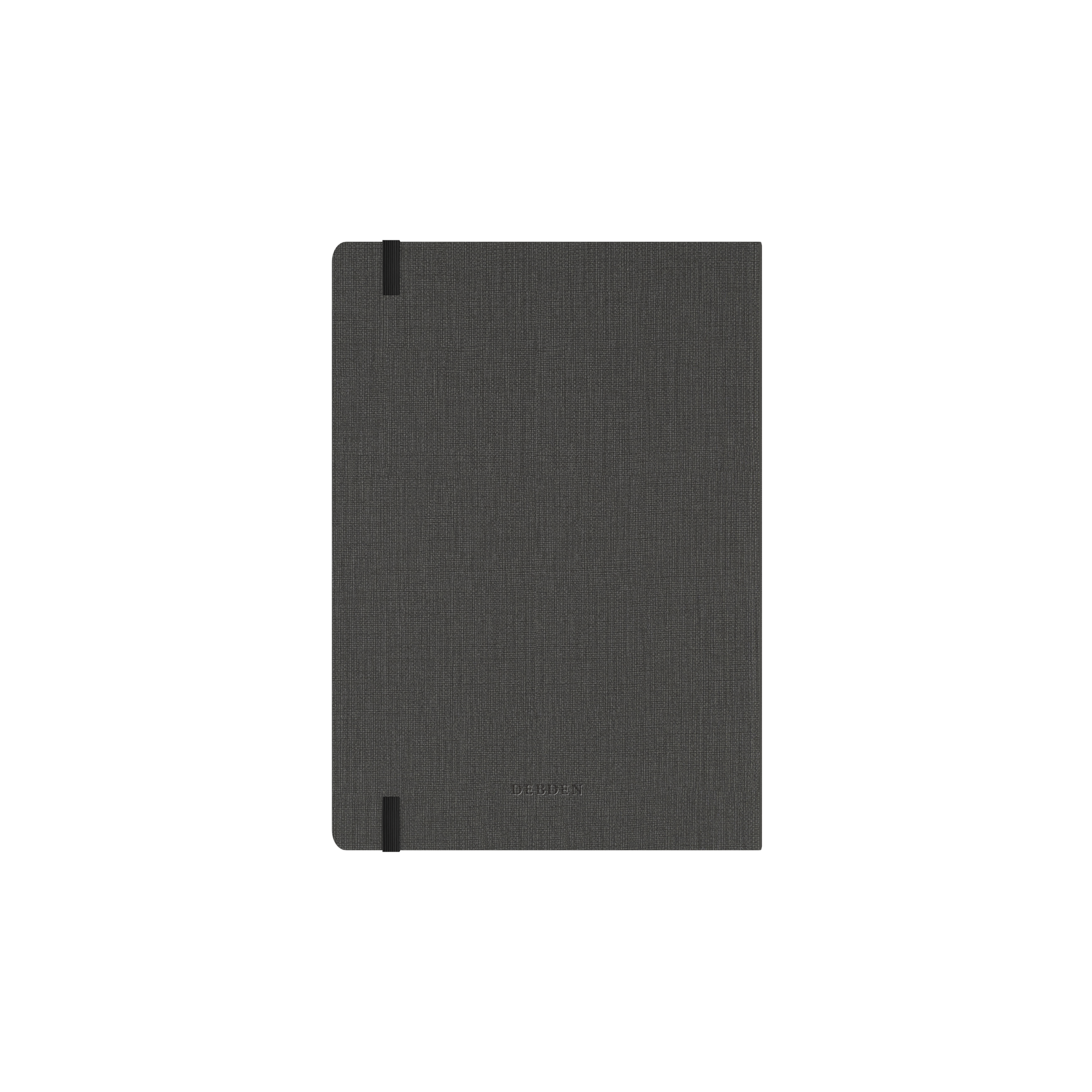 Collins Debden Designer 2027 A5 Day to Page Charcoal interior layout