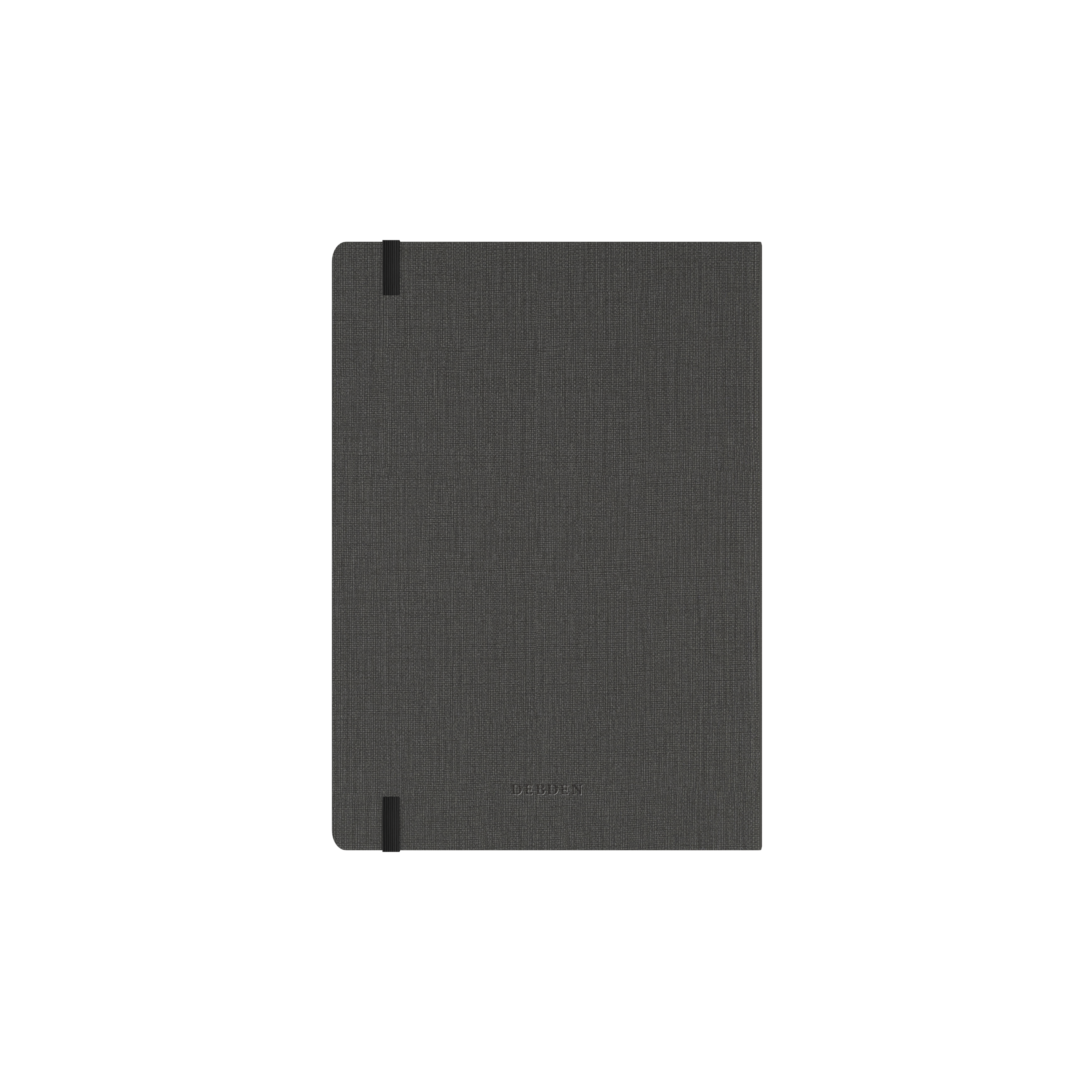 Collins Debden Designer 2027 A5 Day to Page Charcoal interior layout