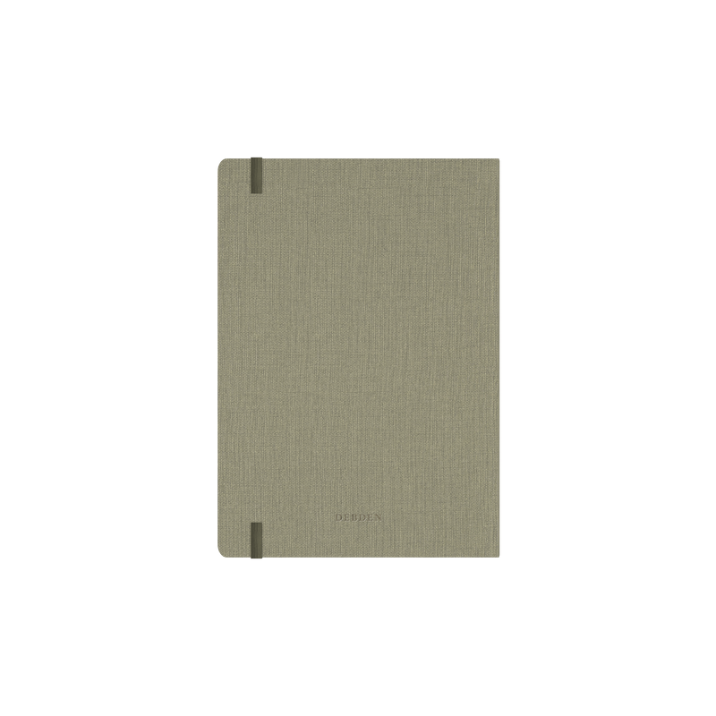 Collins Debden Designer 2027 A5 Day to Page Green interior layout