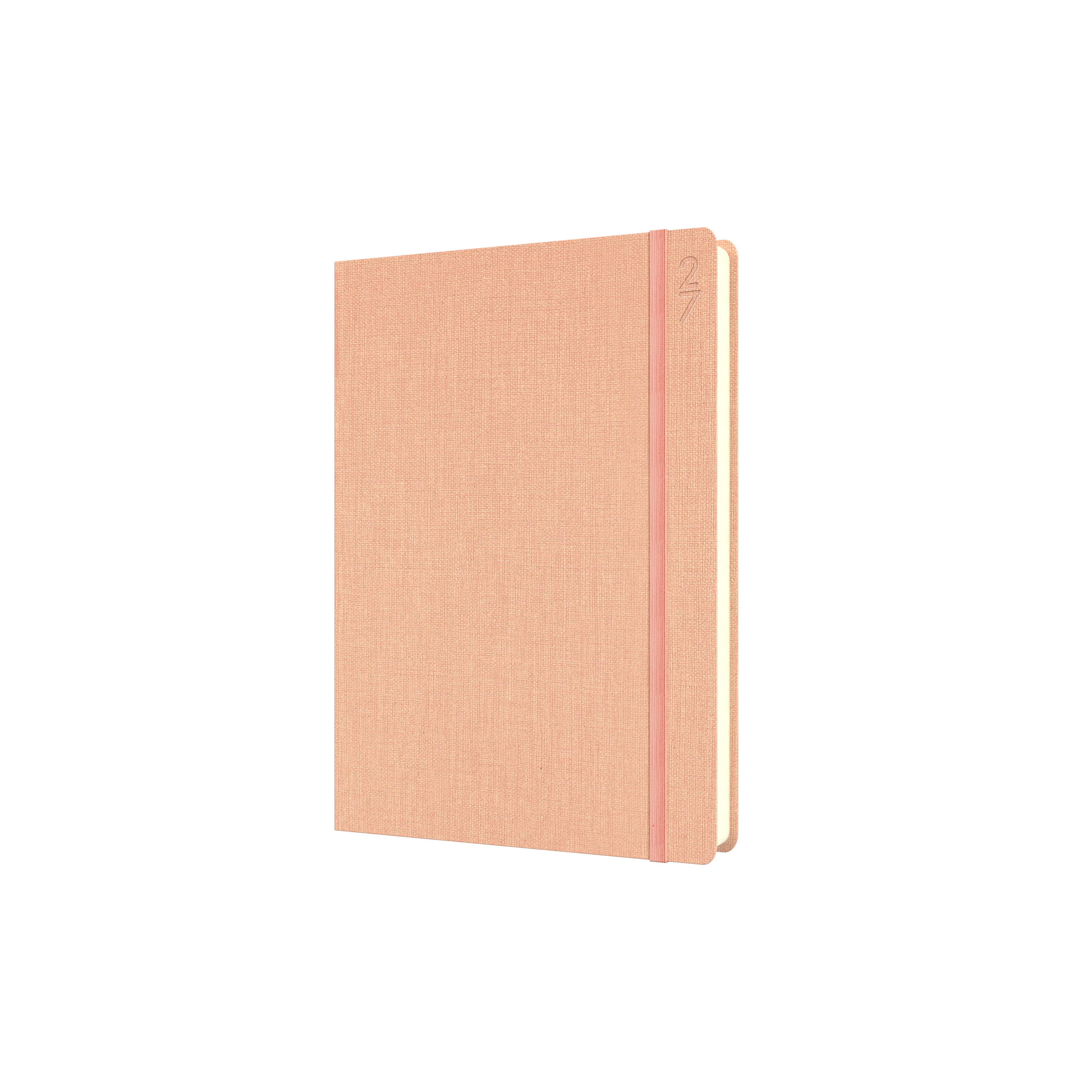 Collins Debden Designer 2027 A5 Day to Page Peach front cover