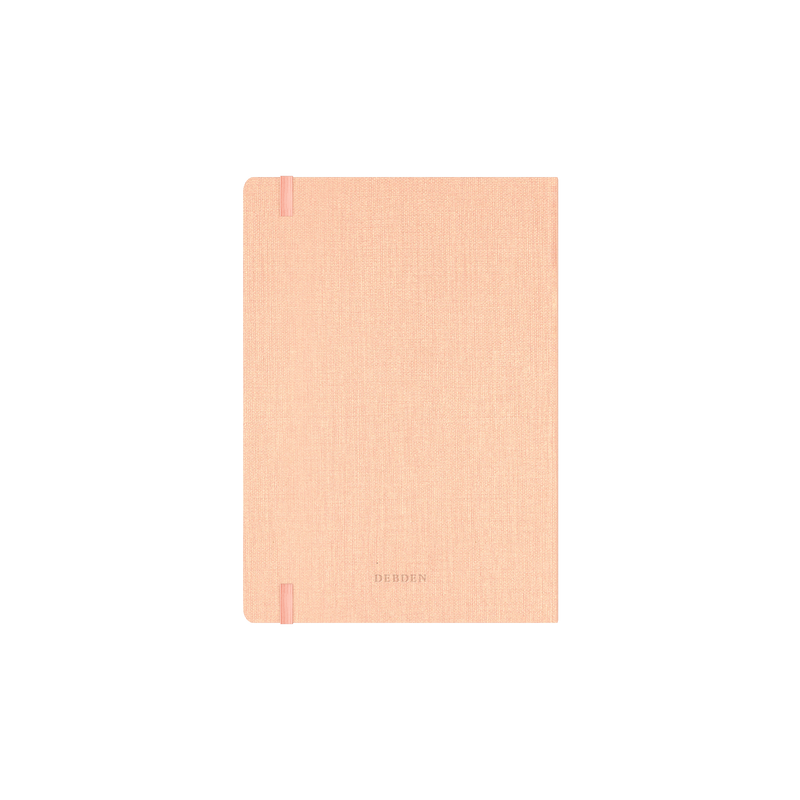 Collins Debden Designer 2027 A5 Day to Page Peach interior layout