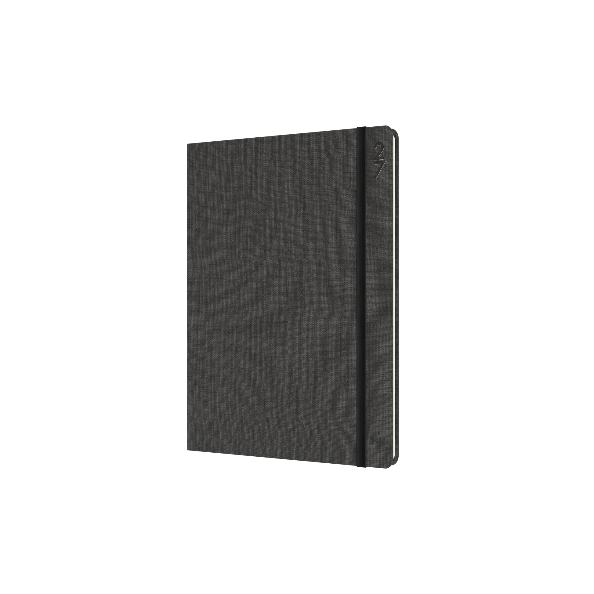 Collins Debden Designer 2027 A5 Week to View Charcoal front cover