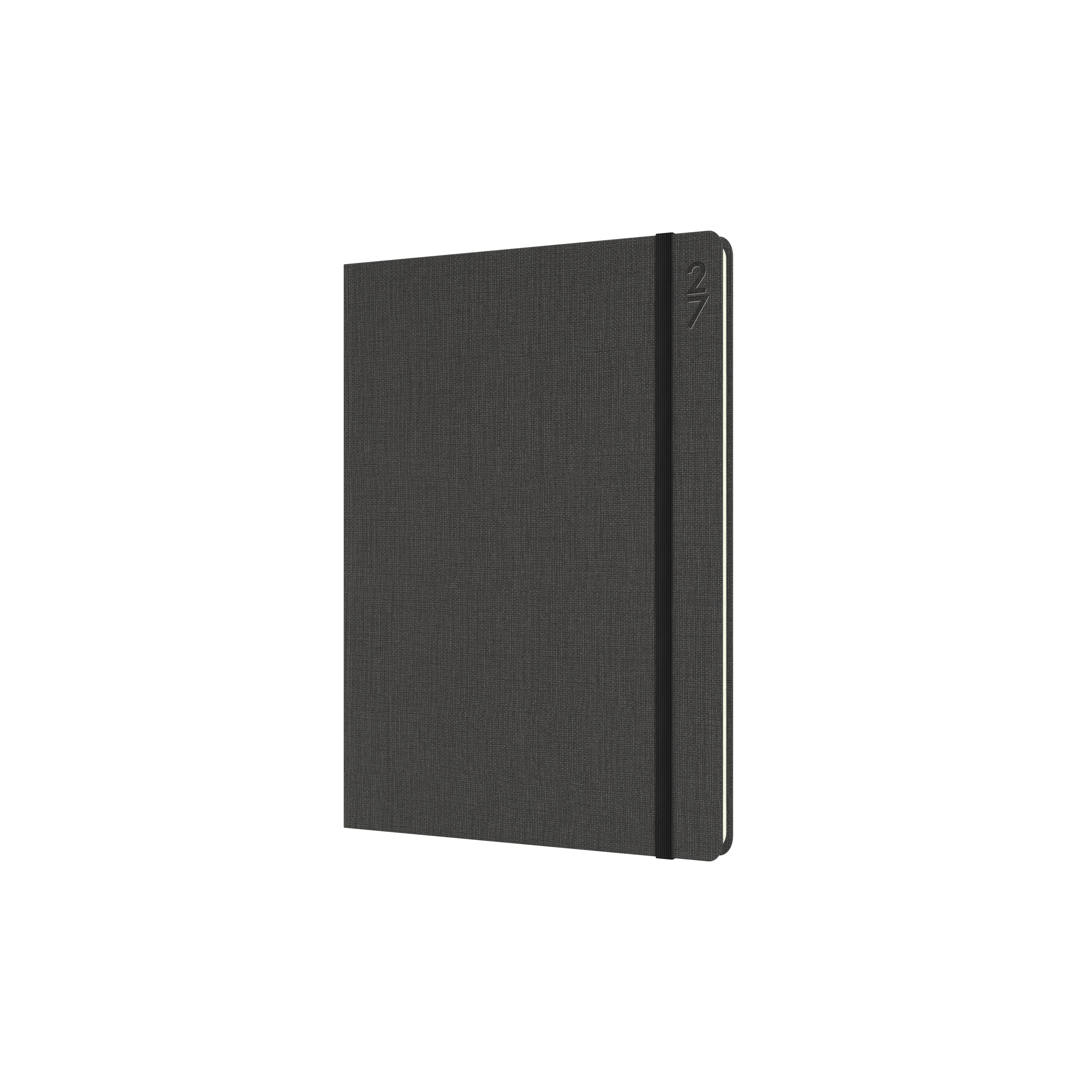 Collins Debden Designer 2027 A5 Week to View Charcoal front cover