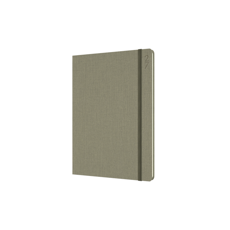 Collins Debden Designer 2027 A5 Week to View Green front cover