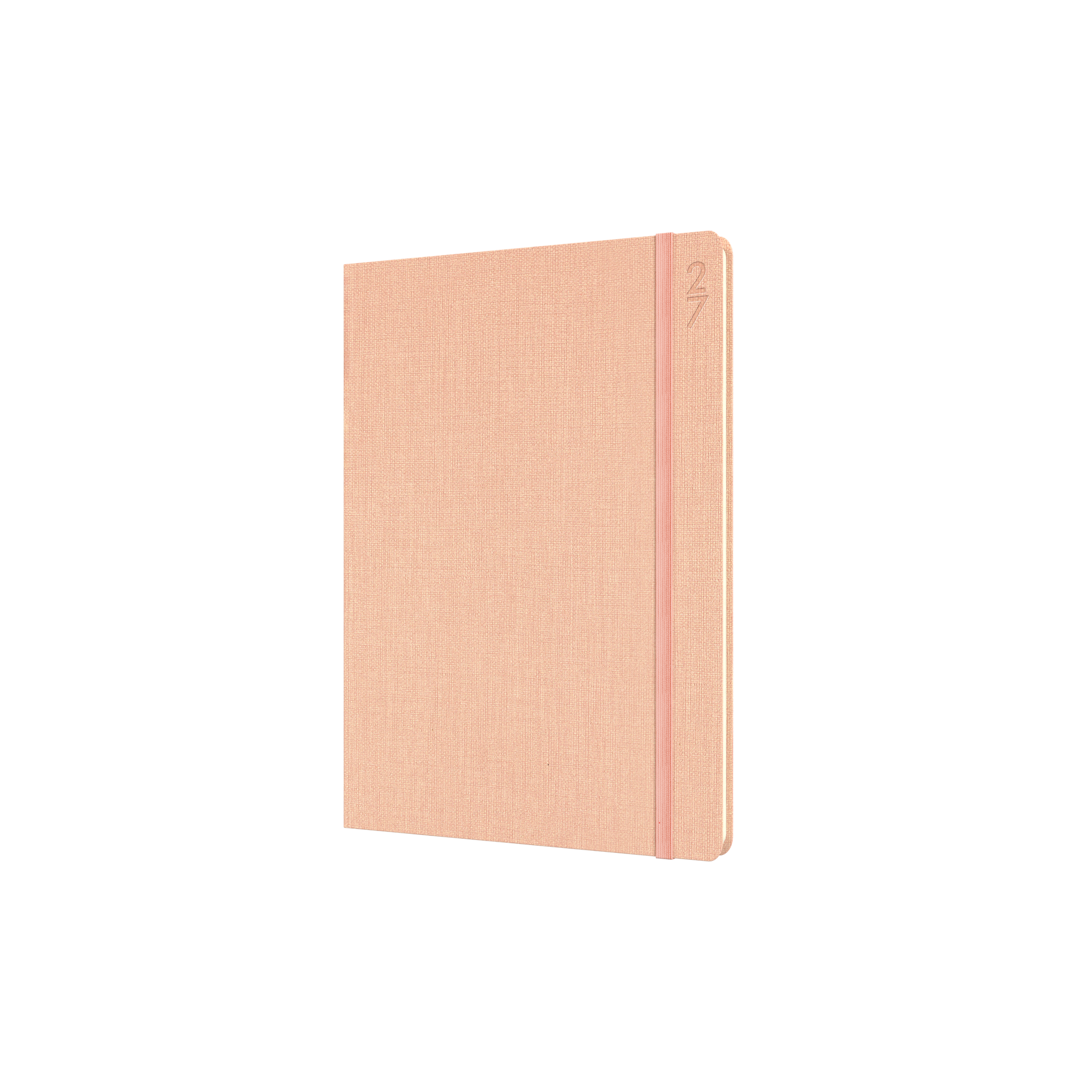 Collins Debden Designer 2027 A5 Week to View Peach front cover