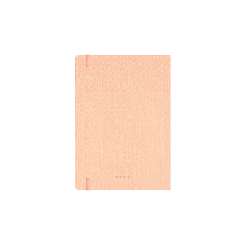 Collins Debden Designer 2027 A5 Week to View Peach interior layout