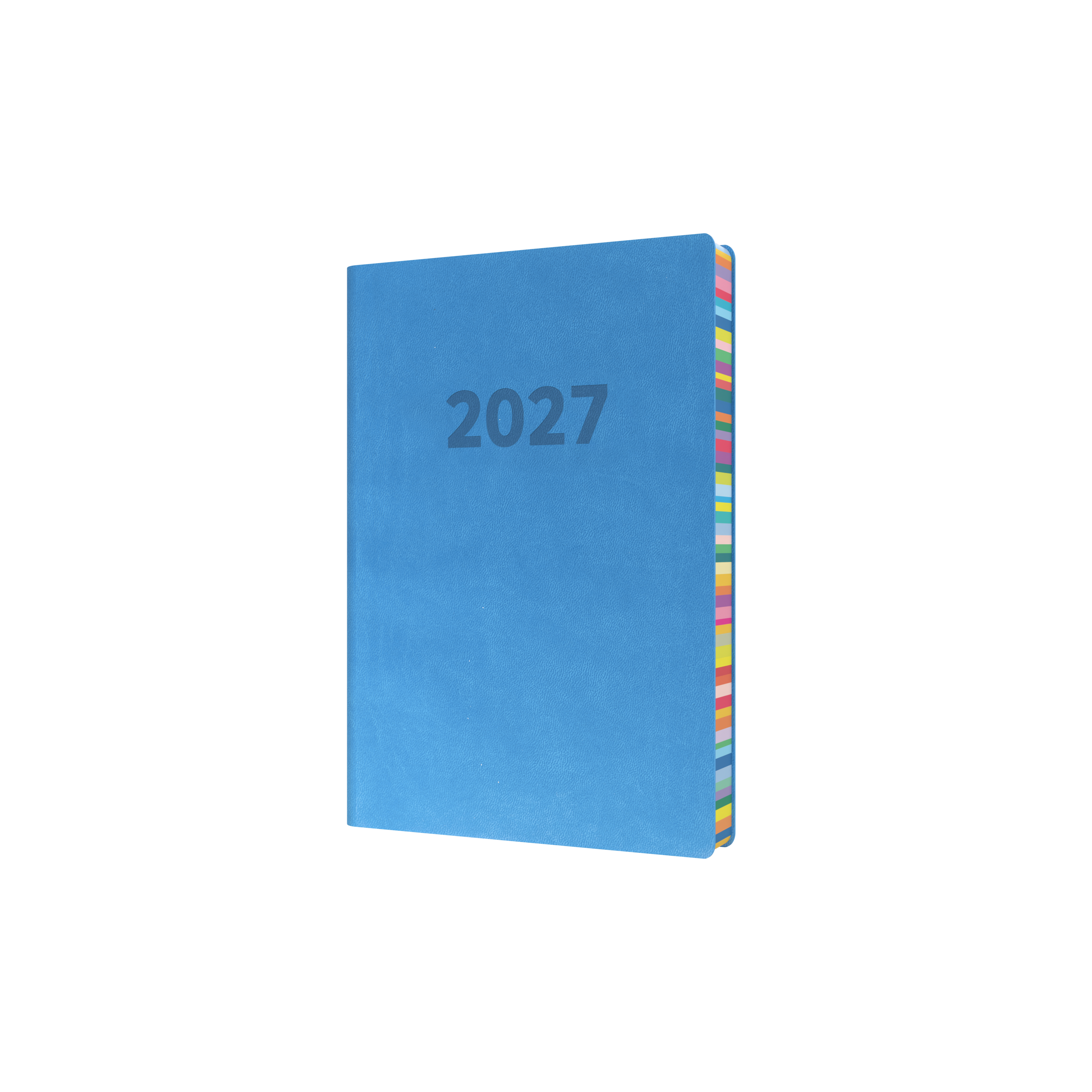 Edge Rainbow 2027 A5 Day to Page Blue front cover