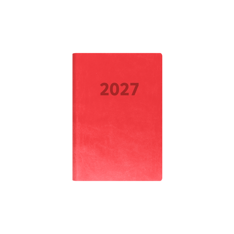 Edge Rainbow 2027 A5 Day to Page Red angled view