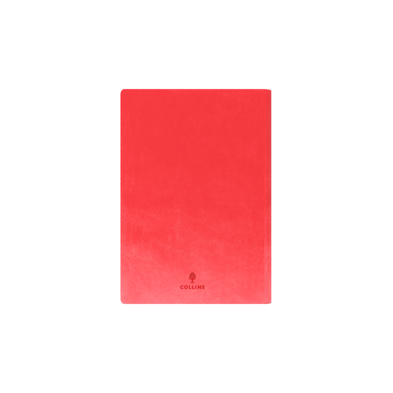 Edge Rainbow 2027 A5 Day to Page Red interior layout