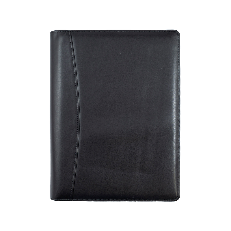 Collins Elite 2027 Quarto week to view appointment diary black cover detail