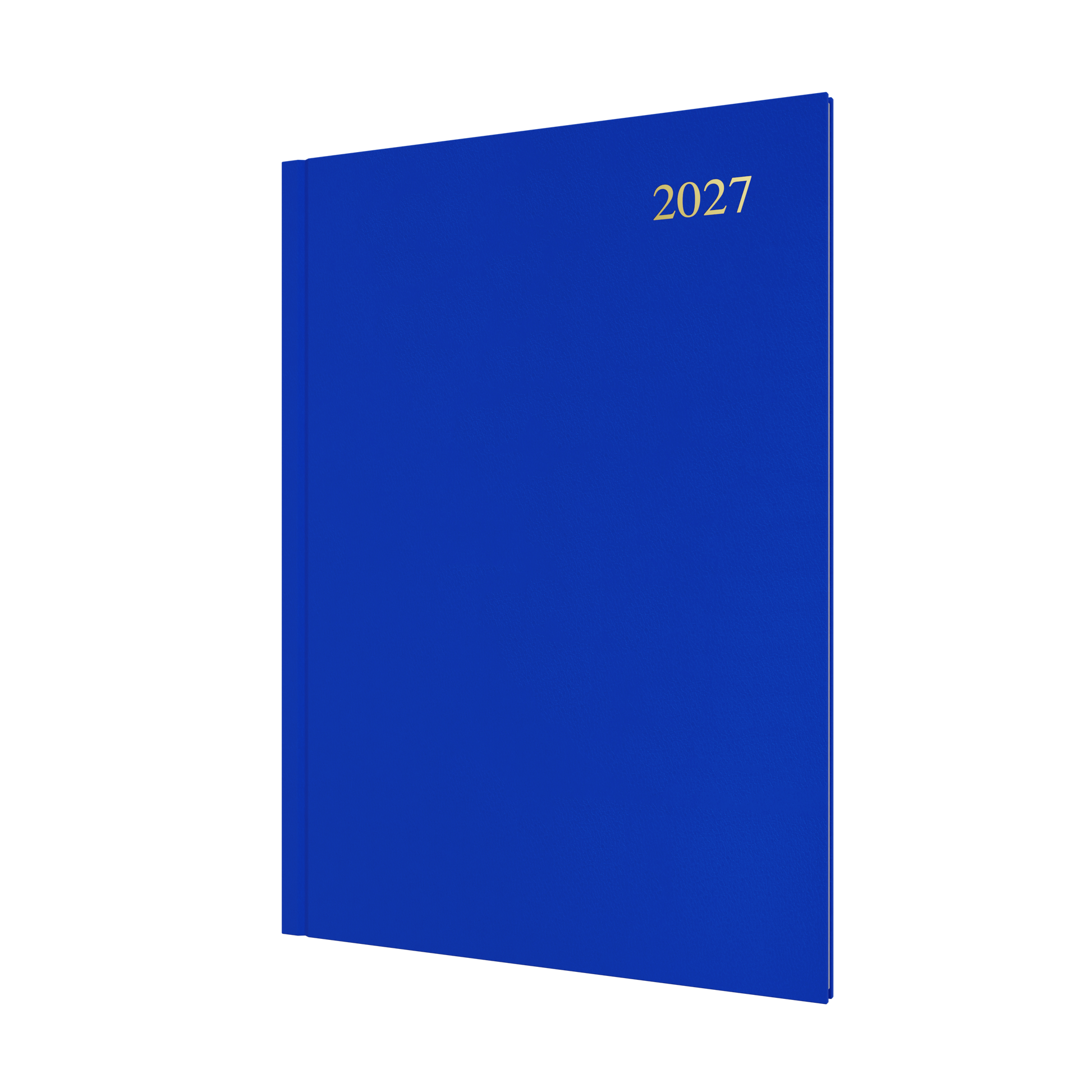 Collins Essential 2027 A4 Week to View Diary Blue front cover