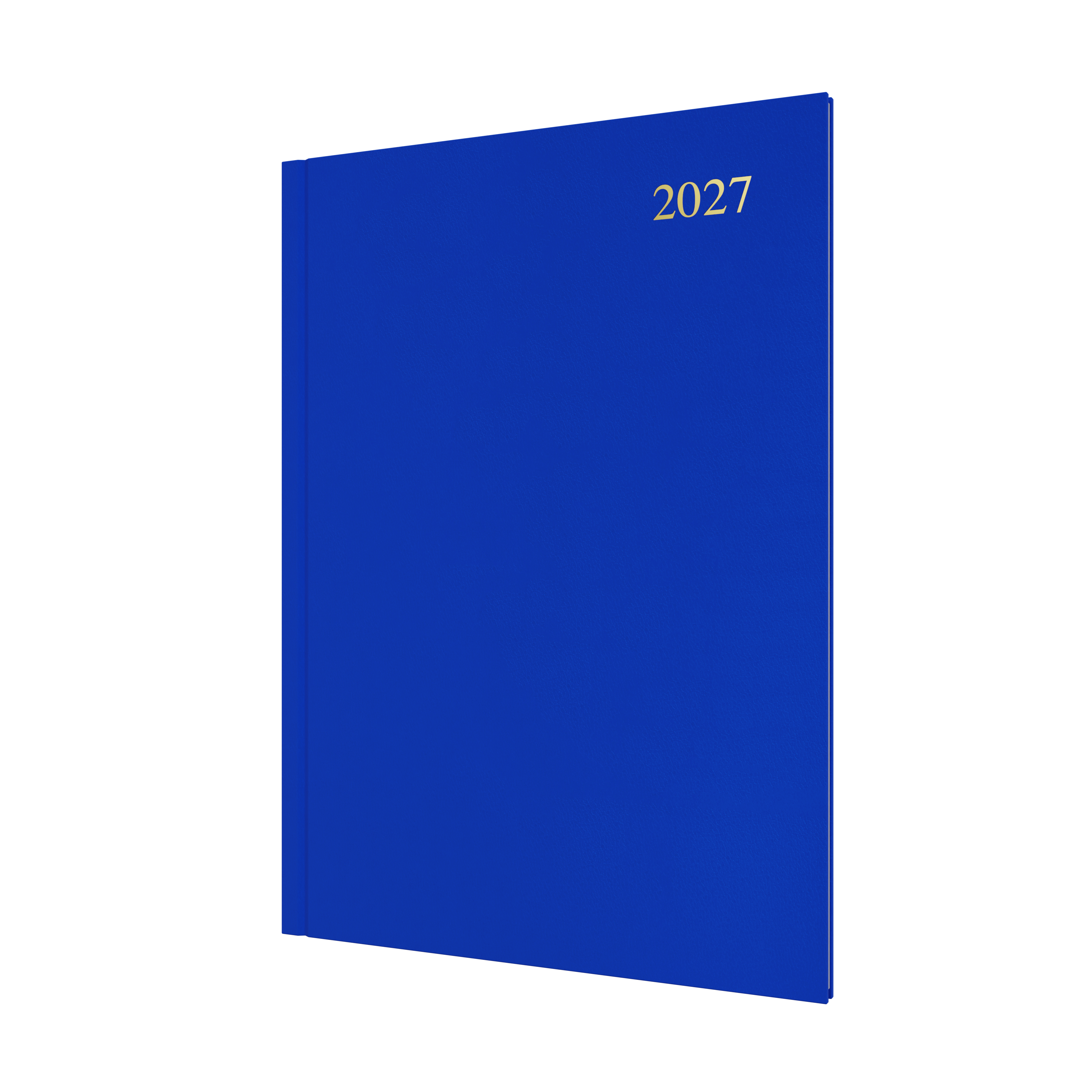 Collins Essential 2027 A4 Week to View Diary Blue front cover