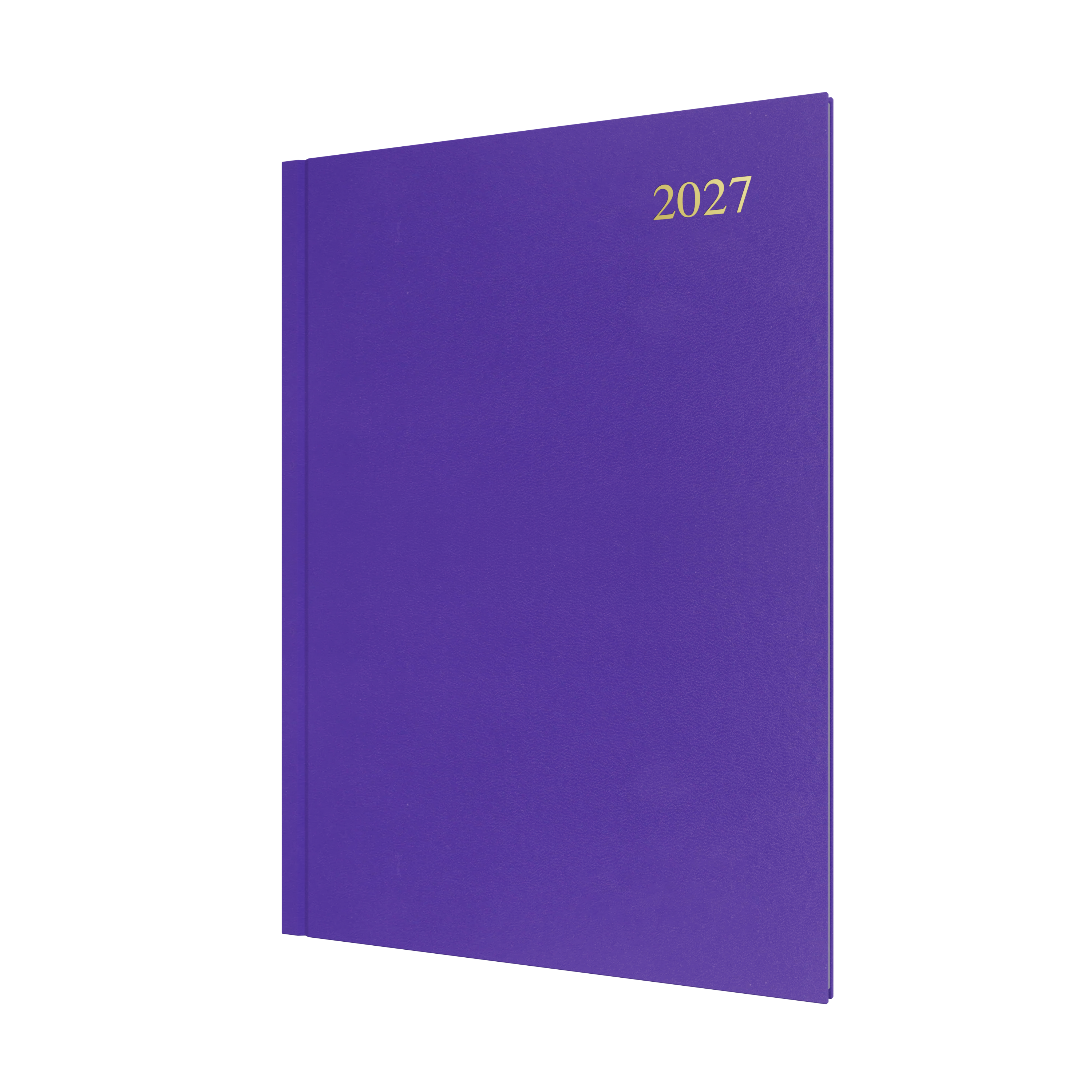 Collins Essential 2027 A4 Week to View Diary Purple front cover