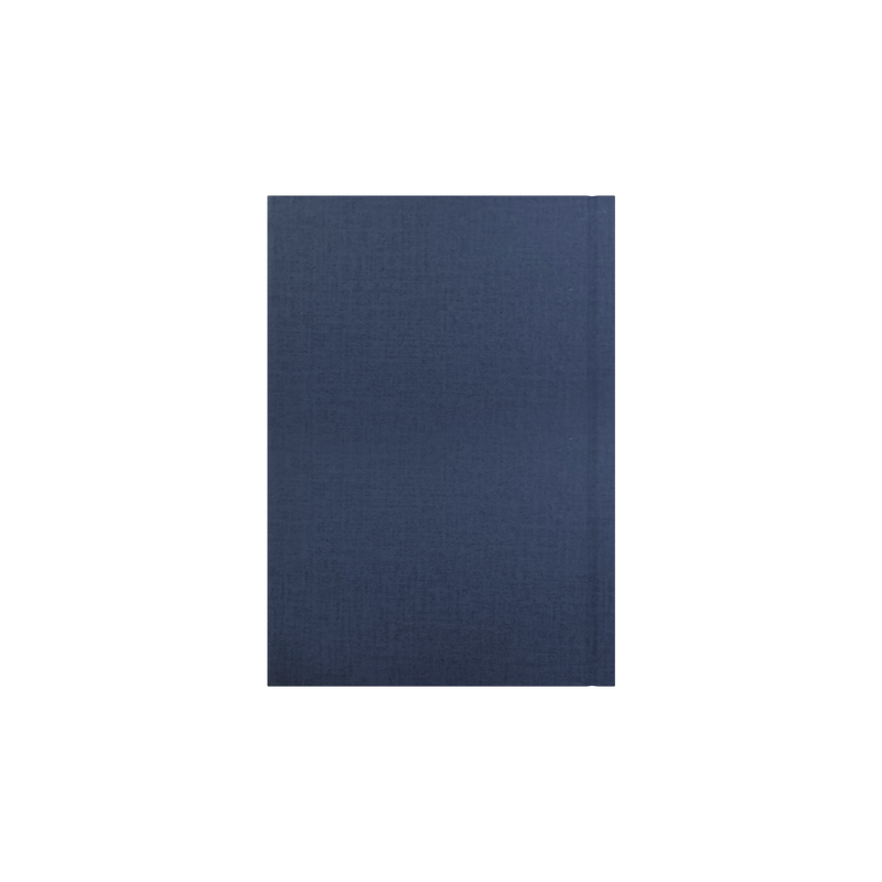Collins Essential 2027 A5 day to a page diary grey cover and spine detail